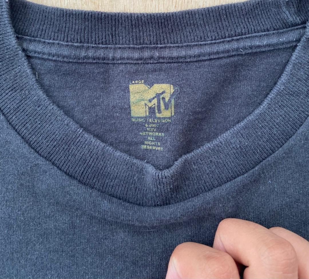 Band Tees × Mtv × Vintage vintage tee mtv B15 Size US L / EU 52-54 / 3 - 3 Thumbnail