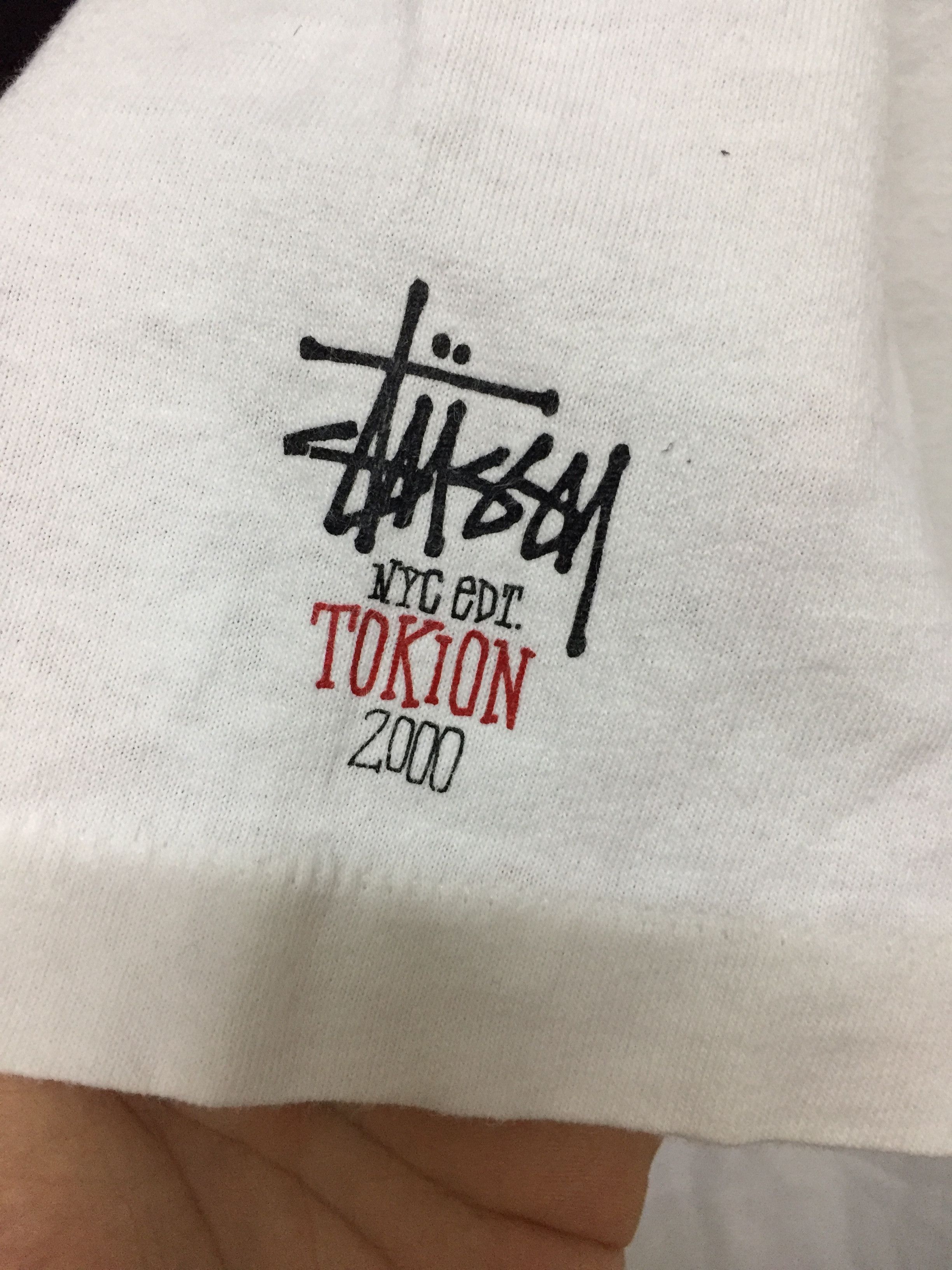 Stussy RARE!! 2000 Stussy X Tokion limited tee Size US L / EU 52-54 / 3 - 7 Thumbnail