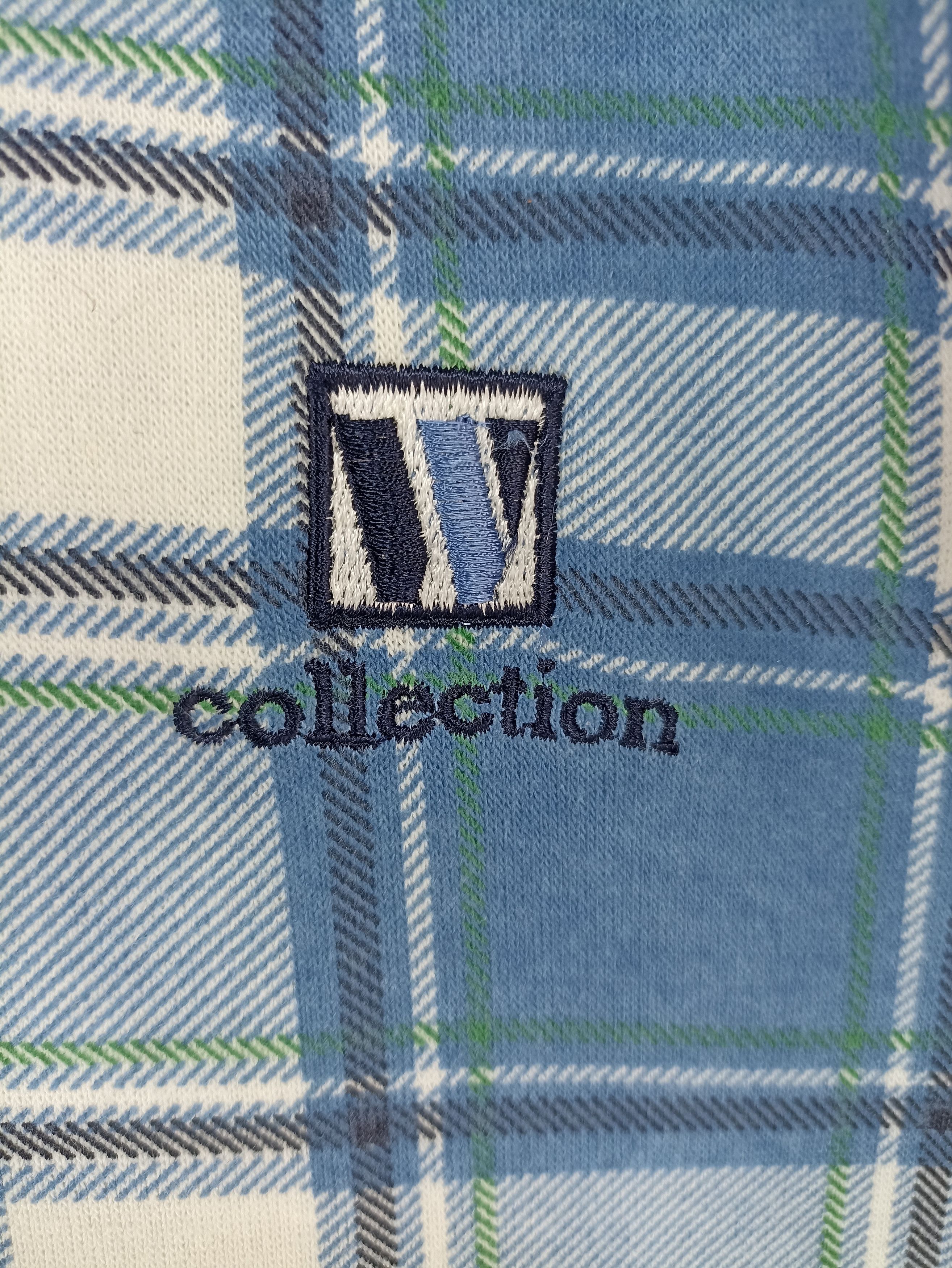 Designer × Japanese Brand Plaid blue pajama Size US M / EU 48-50 / 2 - 2 Thumbnail