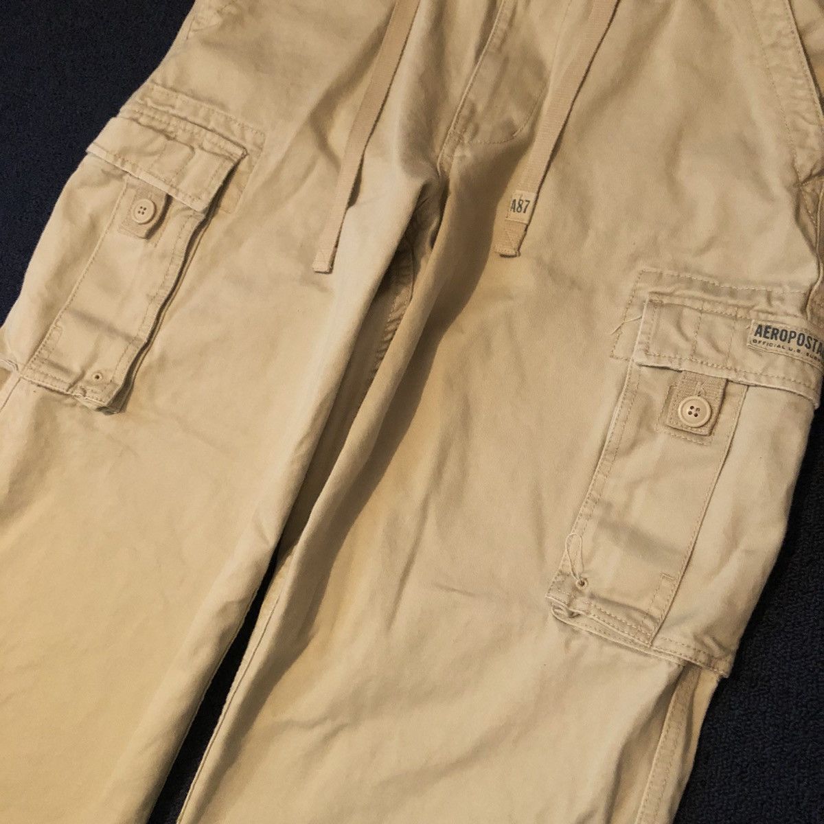 Aeropostale Vintage 00s Aeropostale Utility Airborne Cargo Baggy Pants Size US 33 - 4 Thumbnail
