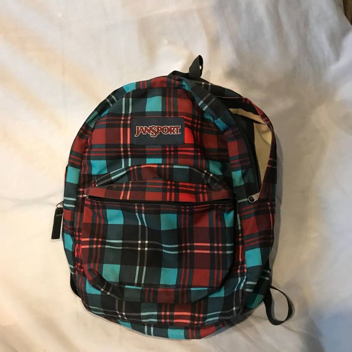 Jansport Jansport Checkered Backpack Grailed