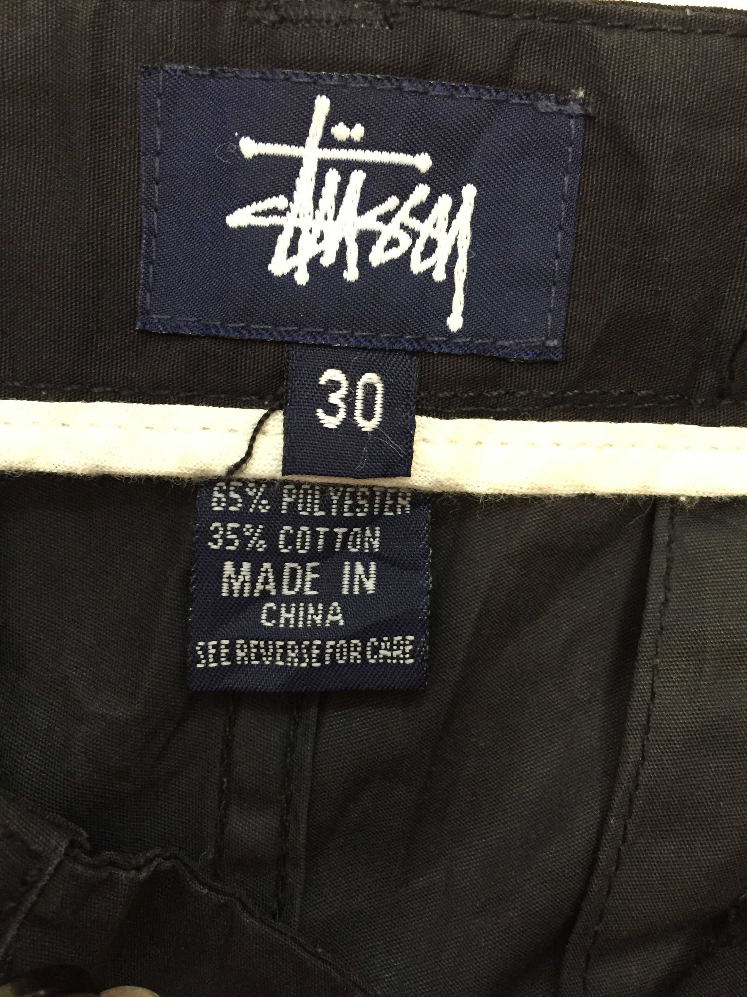 Stussy 90's STUSSY cargos multizipper utility bondage pants Size US 30 / EU 46 - 11 Thumbnail