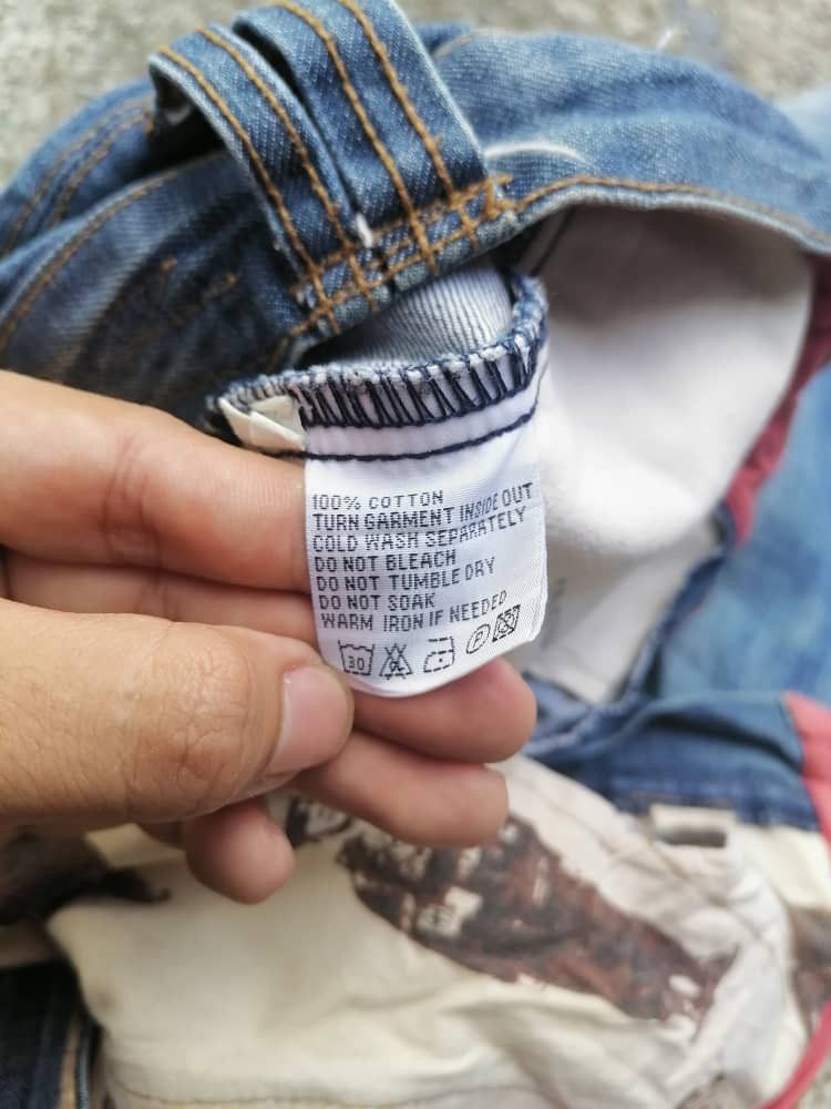 Other Tough Jeansmith New Issue Skulls Denim Jeans Size US 36 / EU 52 - 4 Thumbnail