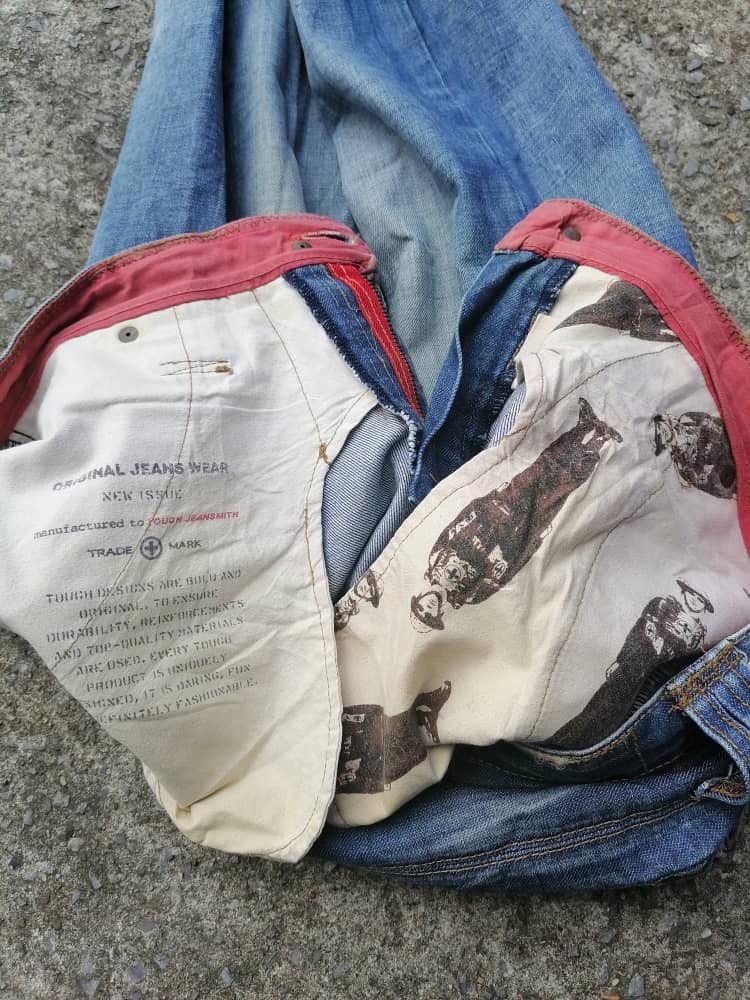 Other Tough Jeansmith New Issue Skulls Denim Jeans Size US 36 / EU 52 - 5 Thumbnail