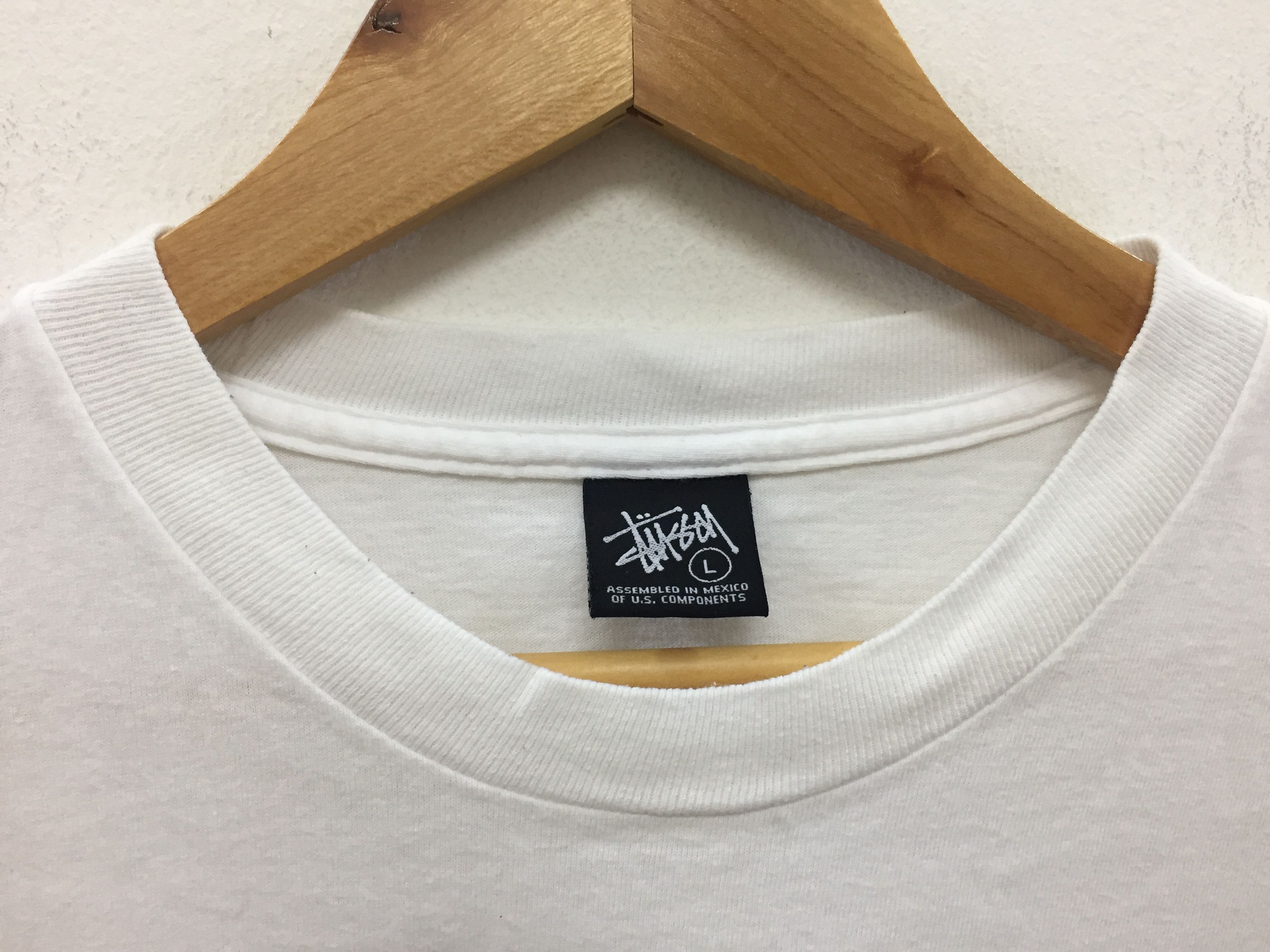 Stussy 2005 WTAPS X STUSSY cross bone tee special colab Size US L / EU 52-54 / 3 - 8 Thumbnail