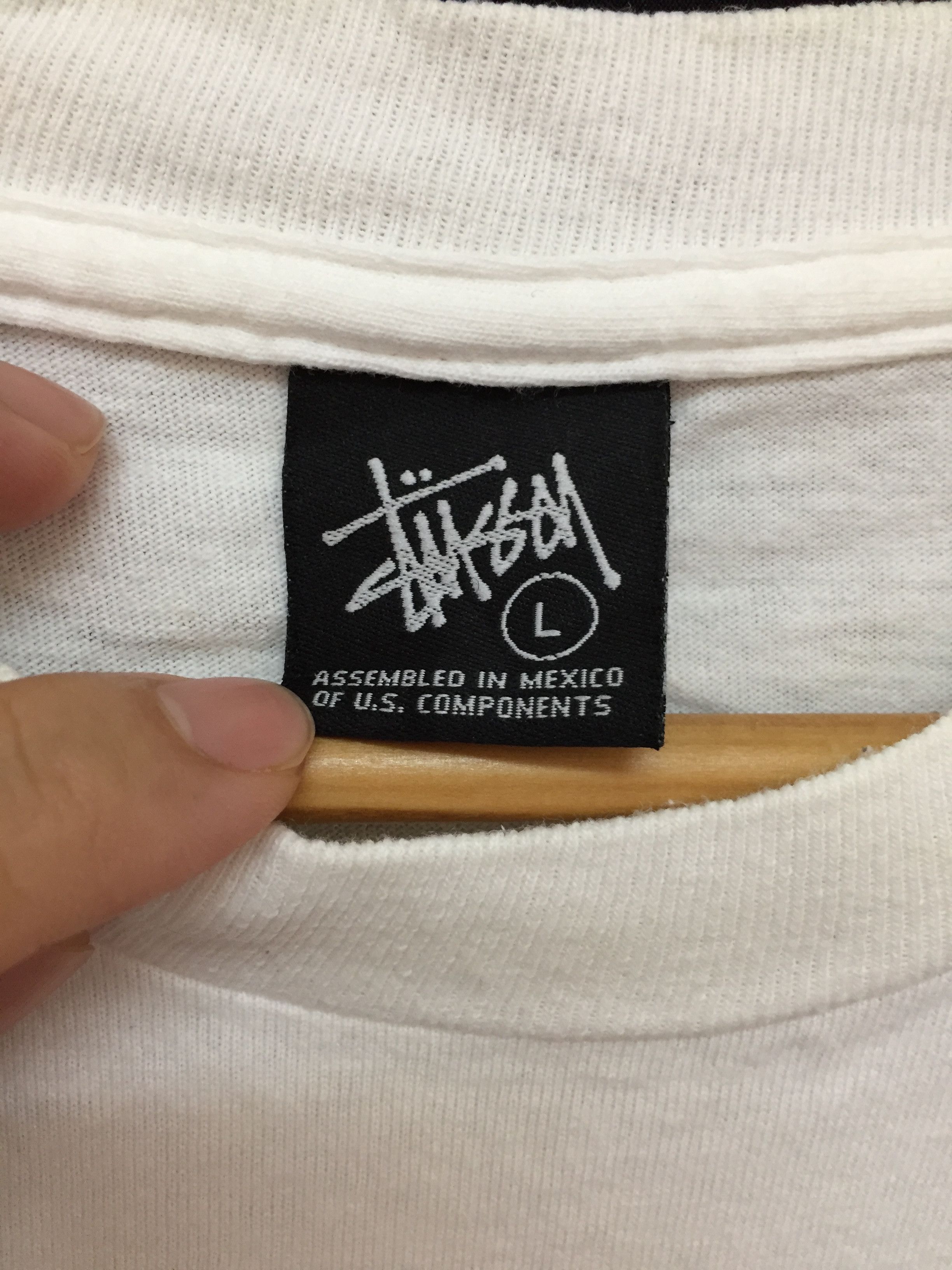 Stussy 2005 WTAPS X STUSSY cross bone tee special colab Size US L / EU 52-54 / 3 - 9 Thumbnail