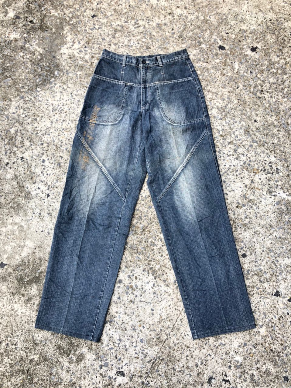 Japanese Brand Jin Phone Nice Design Denim Jeans Size US 28 / EU 44 - 2 Thumbnail