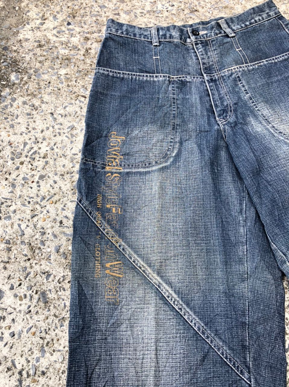 Japanese Brand Jin Phone Nice Design Denim Jeans Size US 28 / EU 44 - 3 Thumbnail