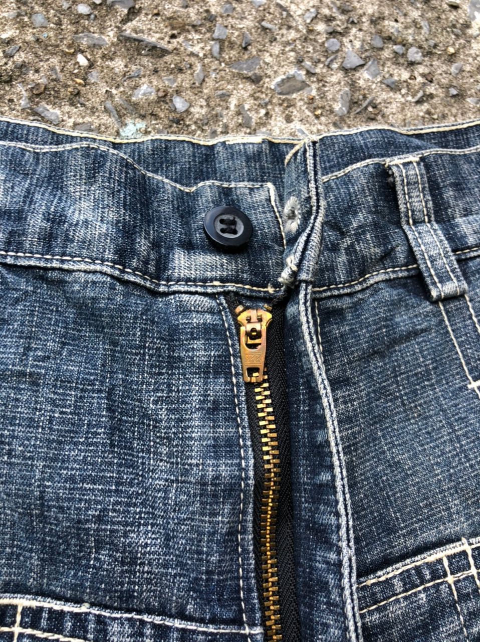 Japanese Brand Jin Phone Nice Design Denim Jeans Size US 28 / EU 44 - 4 Thumbnail