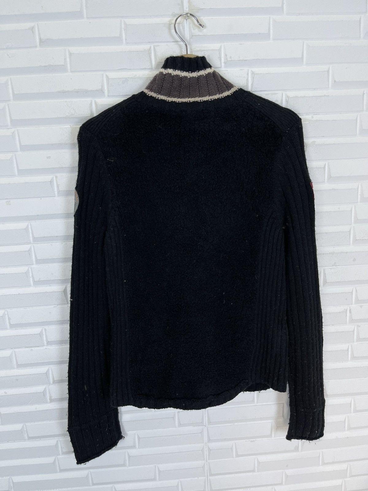 Napapijri × Vintage Vintage Napapijri Turtle Neck Fleece Jumper Sweatshirt Size US M / EU 48-50 / 2 - 5 Thumbnail