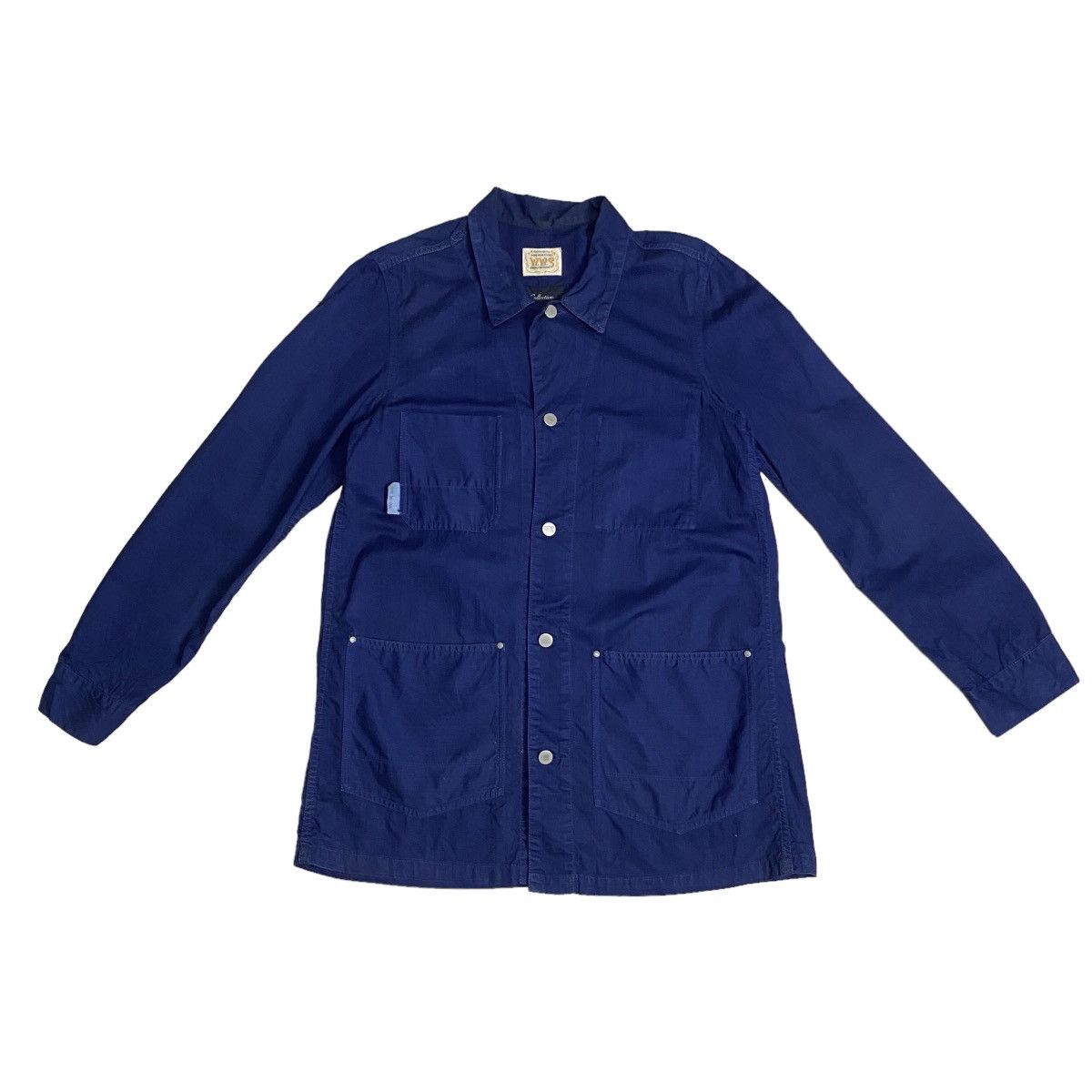 Indigo Big John X WWS vintage chore Indigo jacket Size US L / EU 52-54 / 3 - 5 Thumbnail