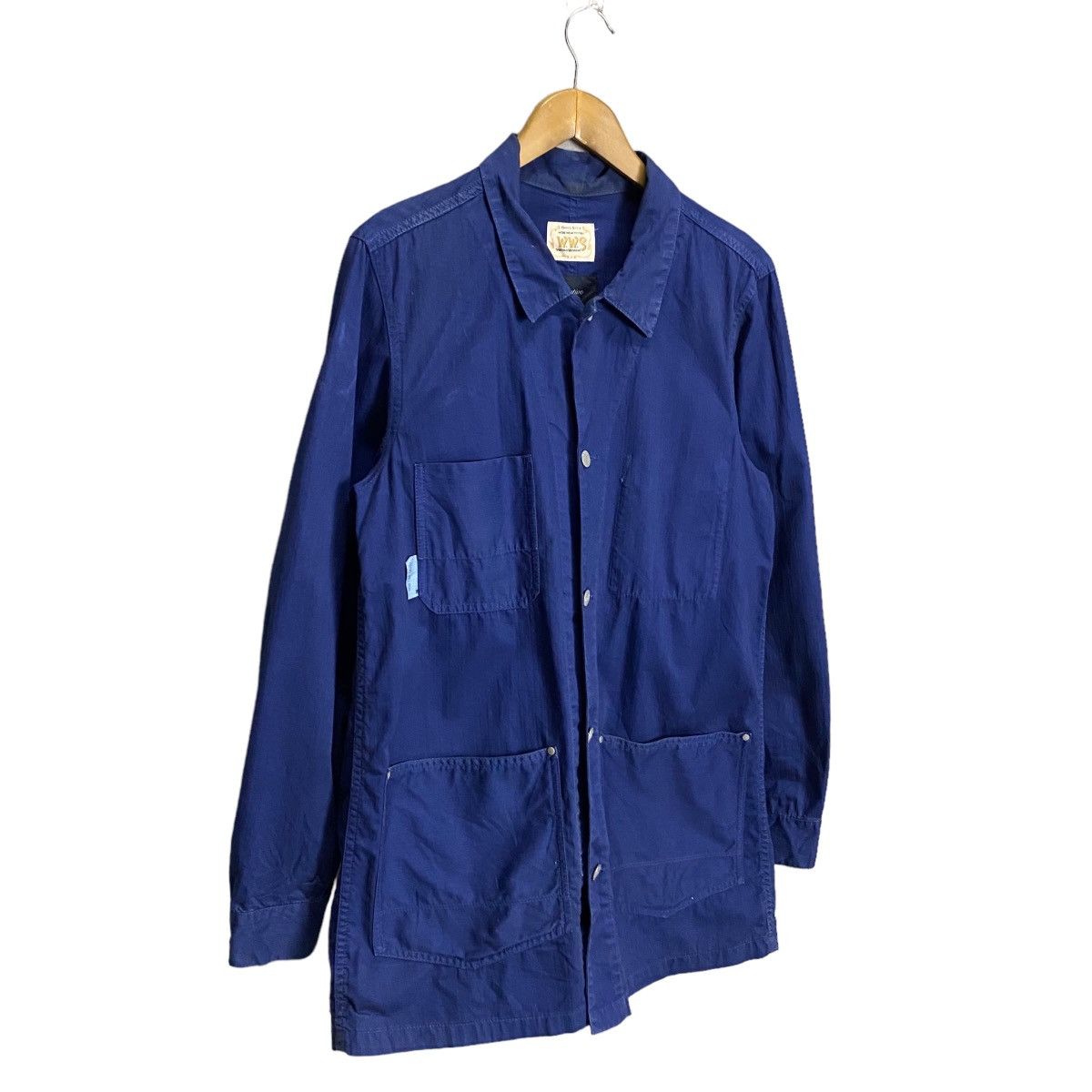 Indigo Big John X WWS vintage chore Indigo jacket Size US L / EU 52-54 / 3 - 2 Thumbnail