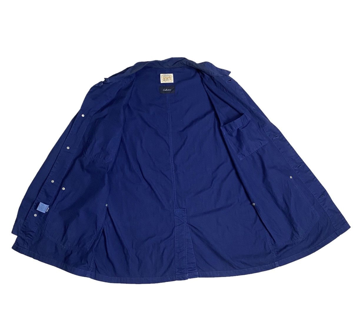 Indigo Big John X WWS vintage chore Indigo jacket Size US L / EU 52-54 / 3 - 7 Thumbnail