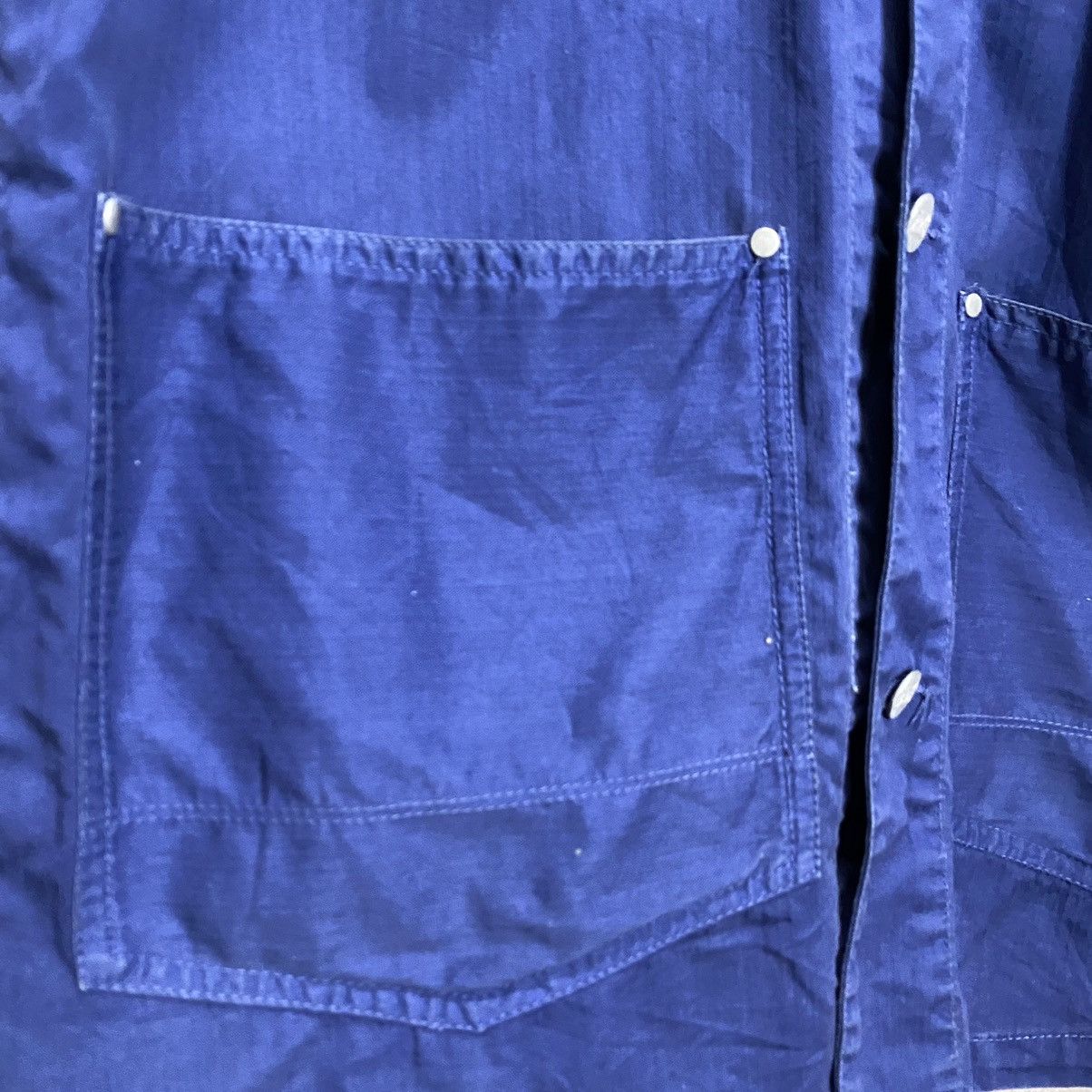 Indigo Big John X WWS vintage chore Indigo jacket Size US L / EU 52-54 / 3 - 13 Thumbnail