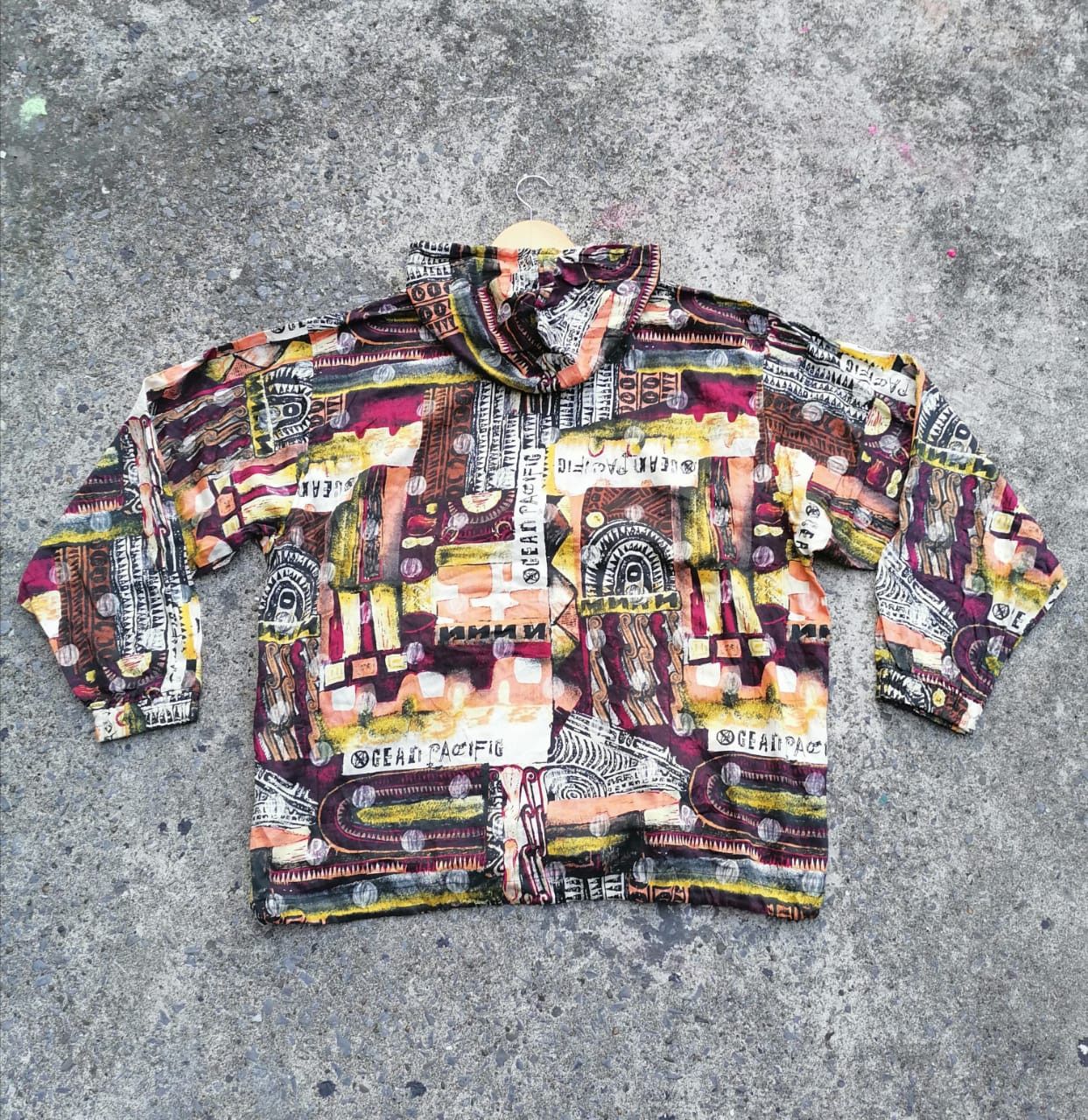 Ocean Pacific × Vintage Ocean Pacific Allover Print Jacket Size US XL / EU 56 / 4 - 2 Thumbnail