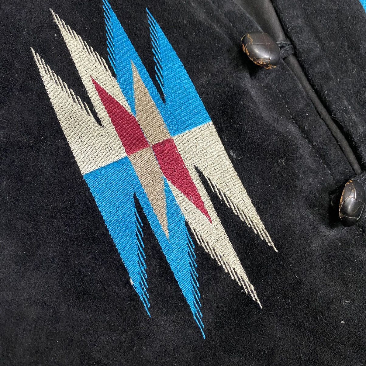 Native Pract Studio Navajo Native suede leather vest Size US M / EU 48-50 / 2 - 7 Thumbnail