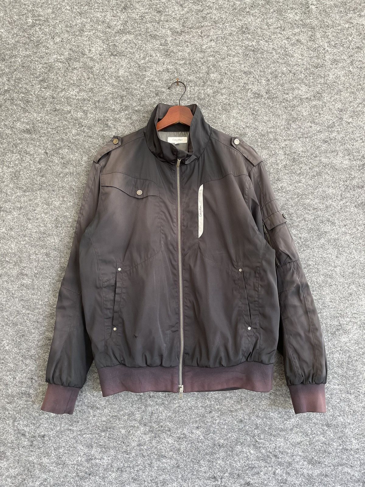 Calvin Klein SUNFADED CALVIN KLEIN BOMBER Size US L / EU 52-54 / 3 - 1 Thumbnail