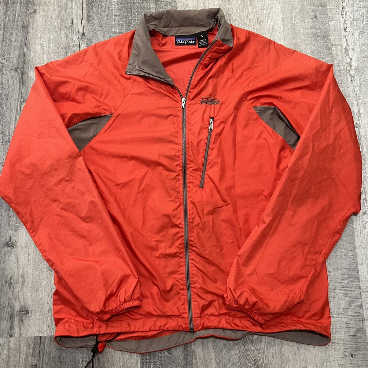 Vintage VTG Patagonia Burnt Orange Outdoor Hike Windbreaker Jacket ...