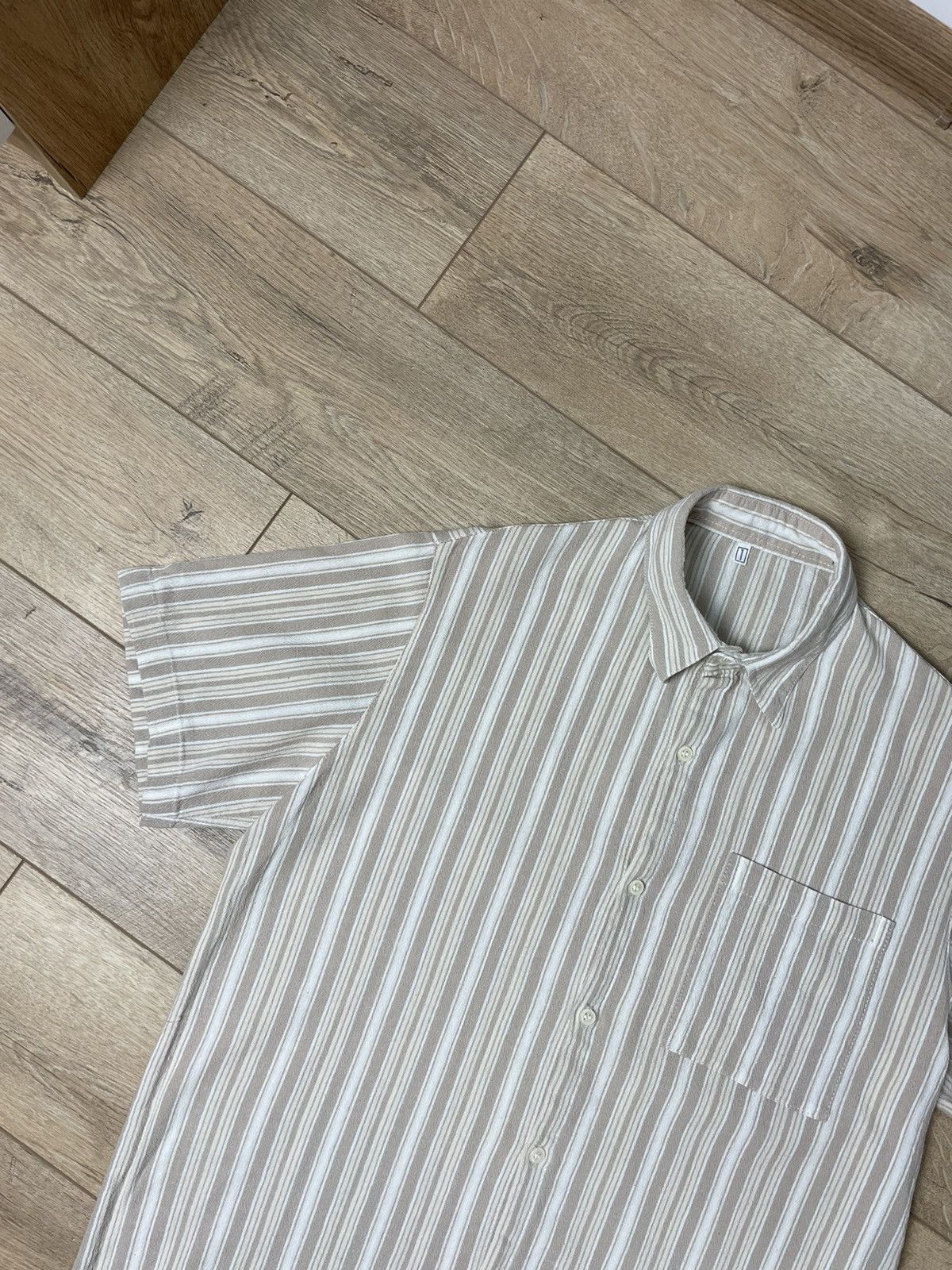 Other Vintage Striped Beige Hawaiian Shirt Tee Size M Size US M / EU 48-50 / 2 - 3 Thumbnail