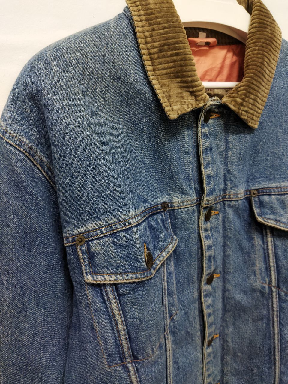 Giorgio Armani Vintage Armani Jeans Denim Jacket Size US XL / EU 56 / 4 - 4 Thumbnail