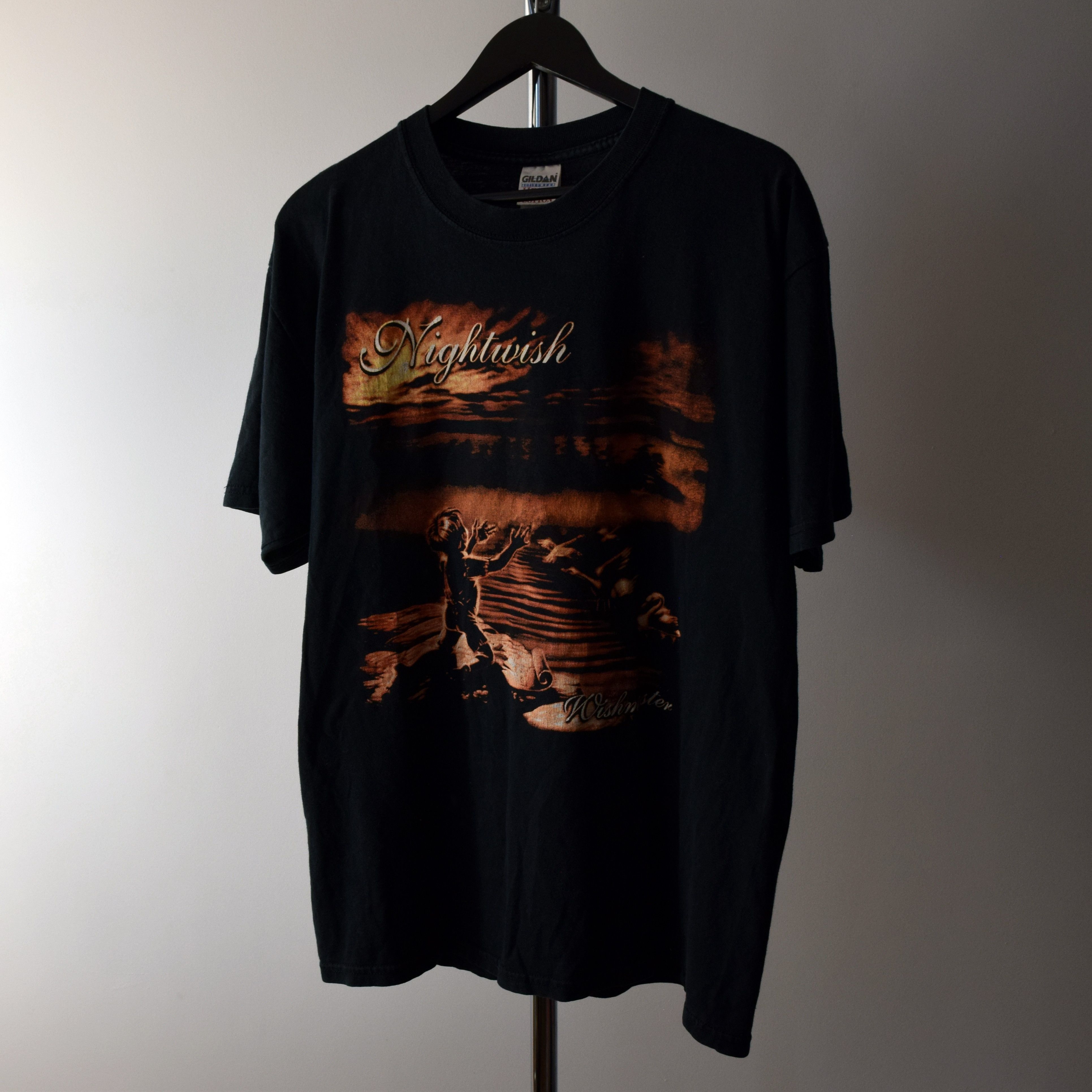 Band Tees × Vintage Vintage 2000 Rare Nightwish Wishmaster T-Shirt y2k Size US L / EU 52-54 / 3 - 1 Thumbnail