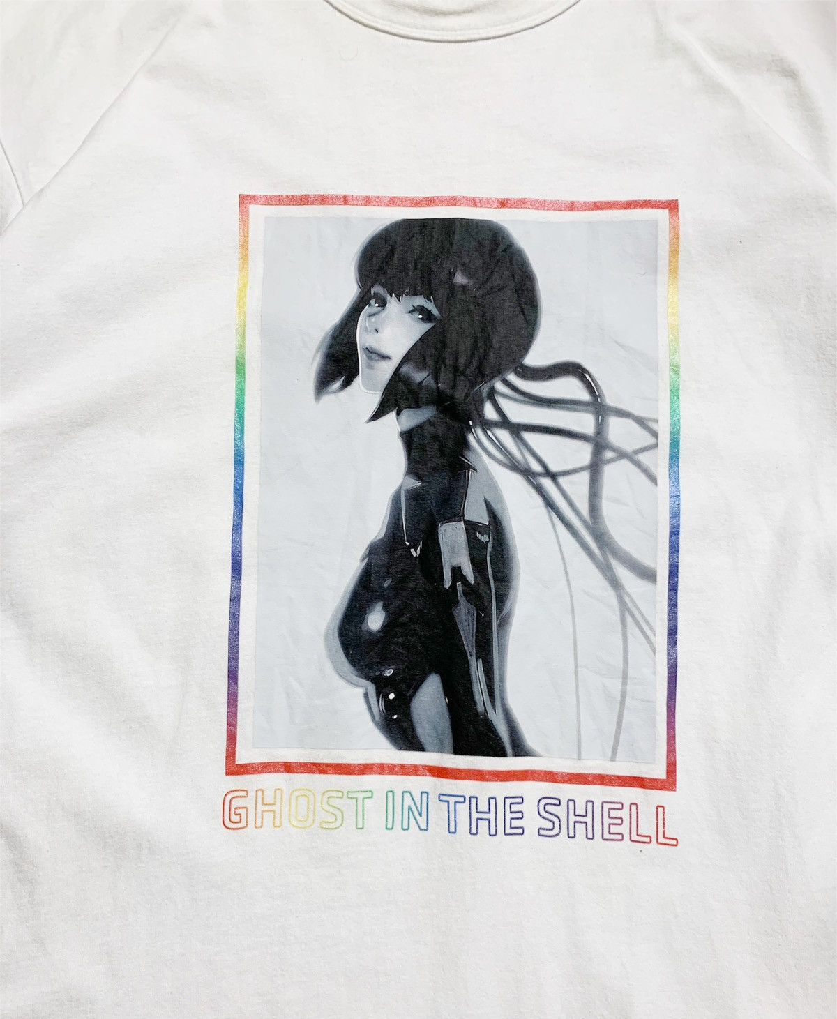 Anime × Japanese Brand × Vintage Rare Motoko Kusanagi Ghost In The Shell Shirt Size US M / EU 48-50 / 2 - 2 Thumbnail