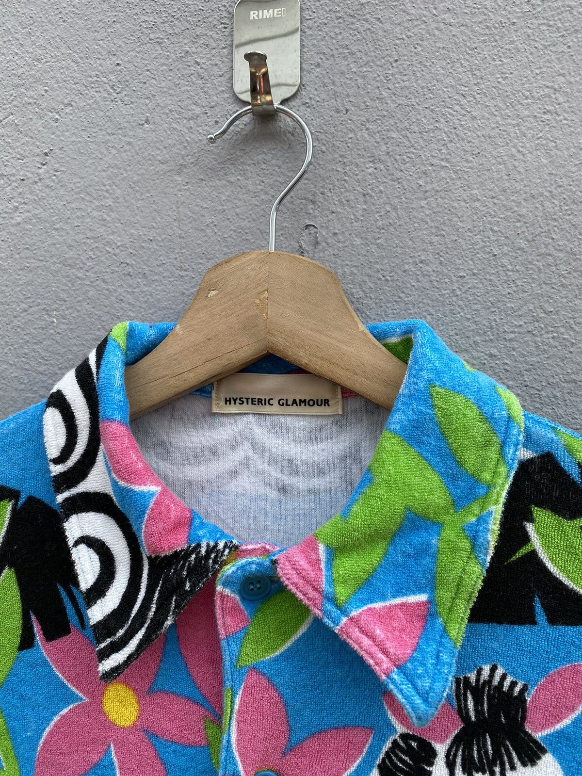 Vintage 1990’s HYSTERIC GLAMOUR x ART Zebra/Floral Fleece