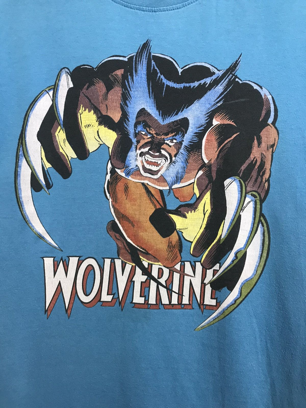Vintage Vintage wolverine marvel comics streetwear tee Size US M / EU 48-50 / 2 - 3 Thumbnail