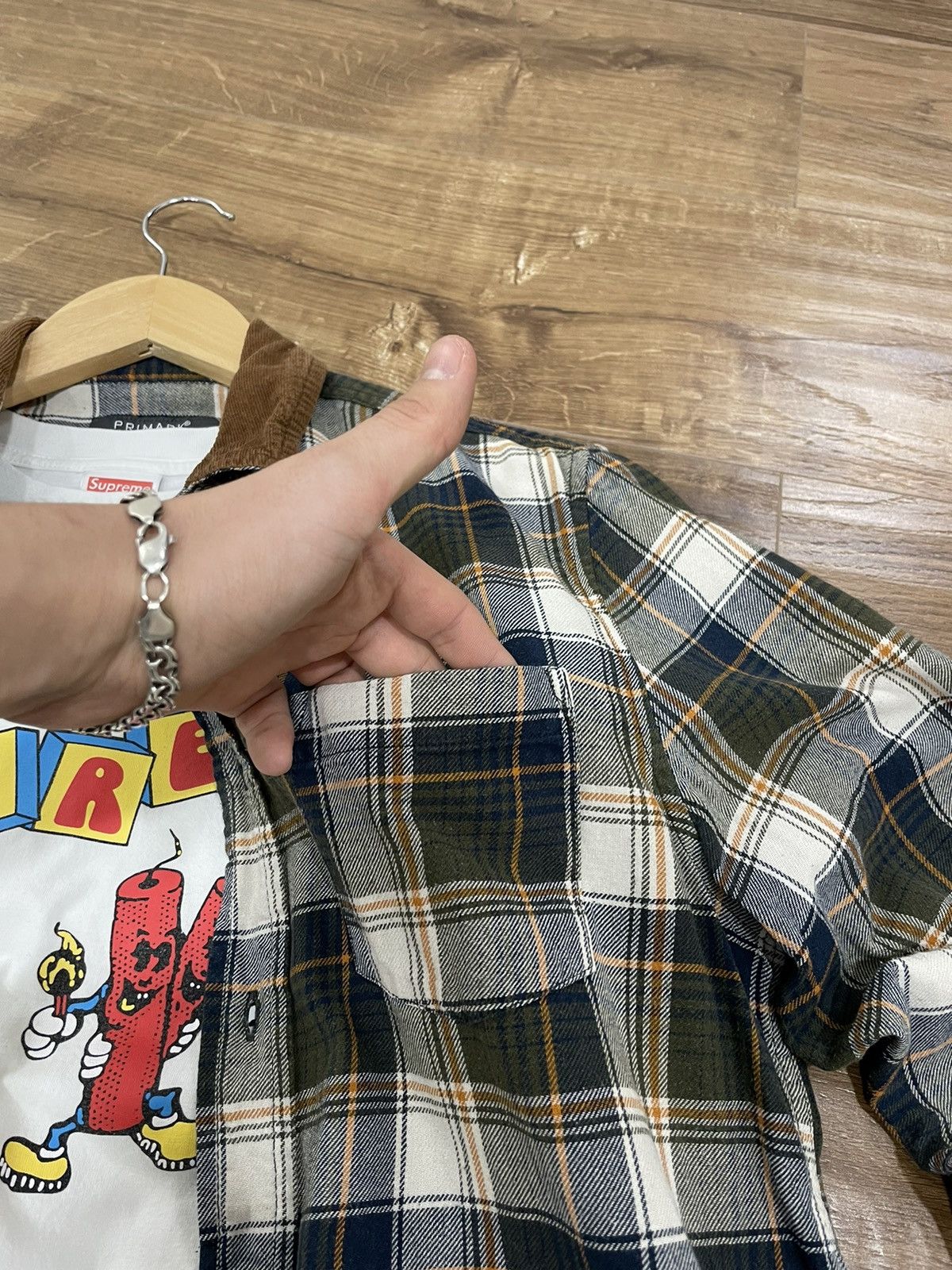 Flannel × Vintage Vintage Checkered Plaid Flannel Shirt Travis Scott Style Size US M / EU 48-50 / 2 - 7 Thumbnail