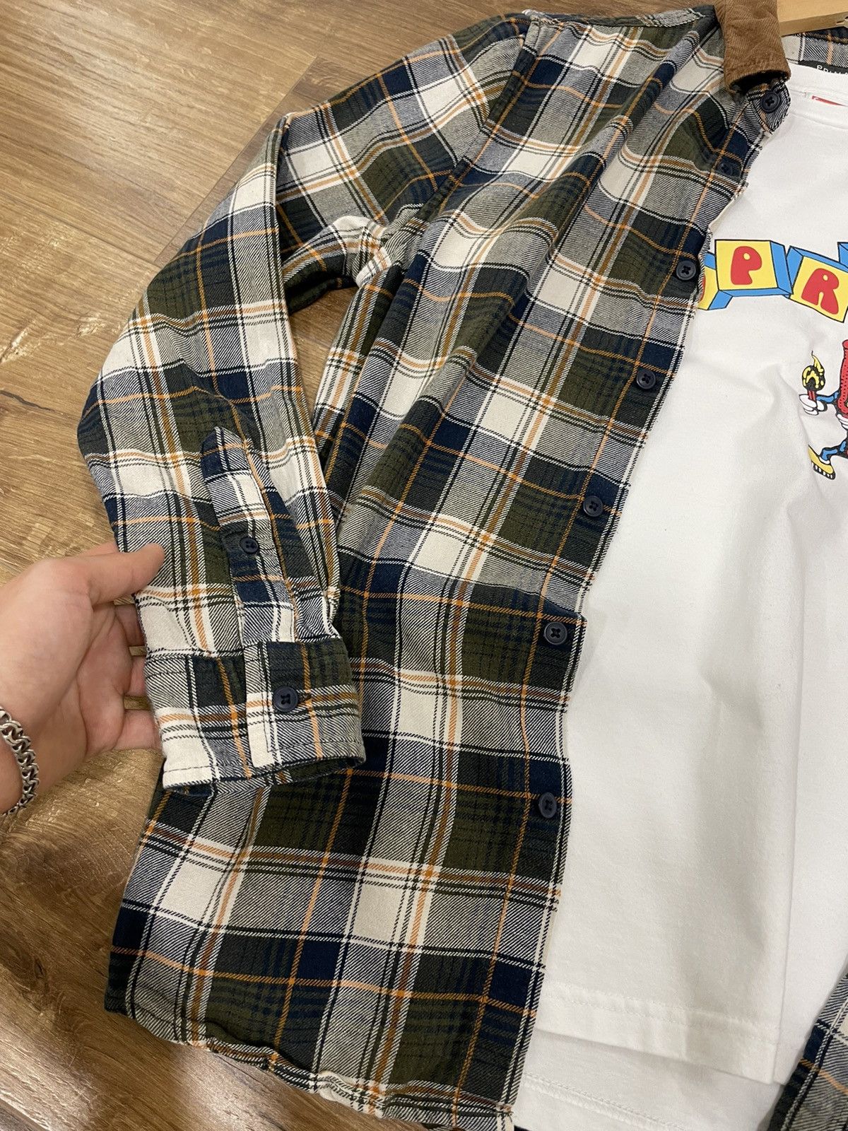 Flannel × Vintage Vintage Checkered Plaid Flannel Shirt Travis Scott Style Size US M / EU 48-50 / 2 - 5 Thumbnail