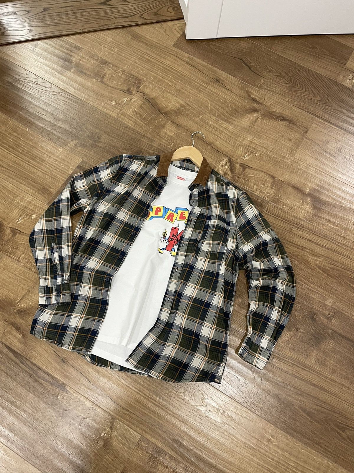 Flannel × Vintage Vintage Checkered Plaid Flannel Shirt Travis Scott Style Size US M / EU 48-50 / 2 - 1 Thumbnail