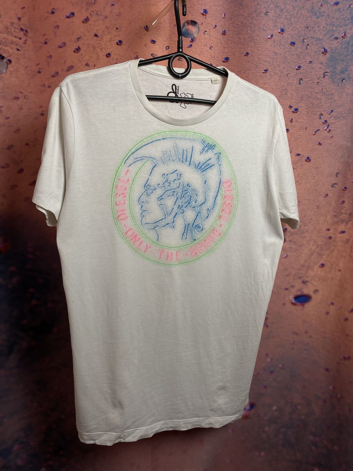 Diesel Diesel x Passion streetwear luxury tee Size US M / EU 48-50 / 2 - 2 Thumbnail