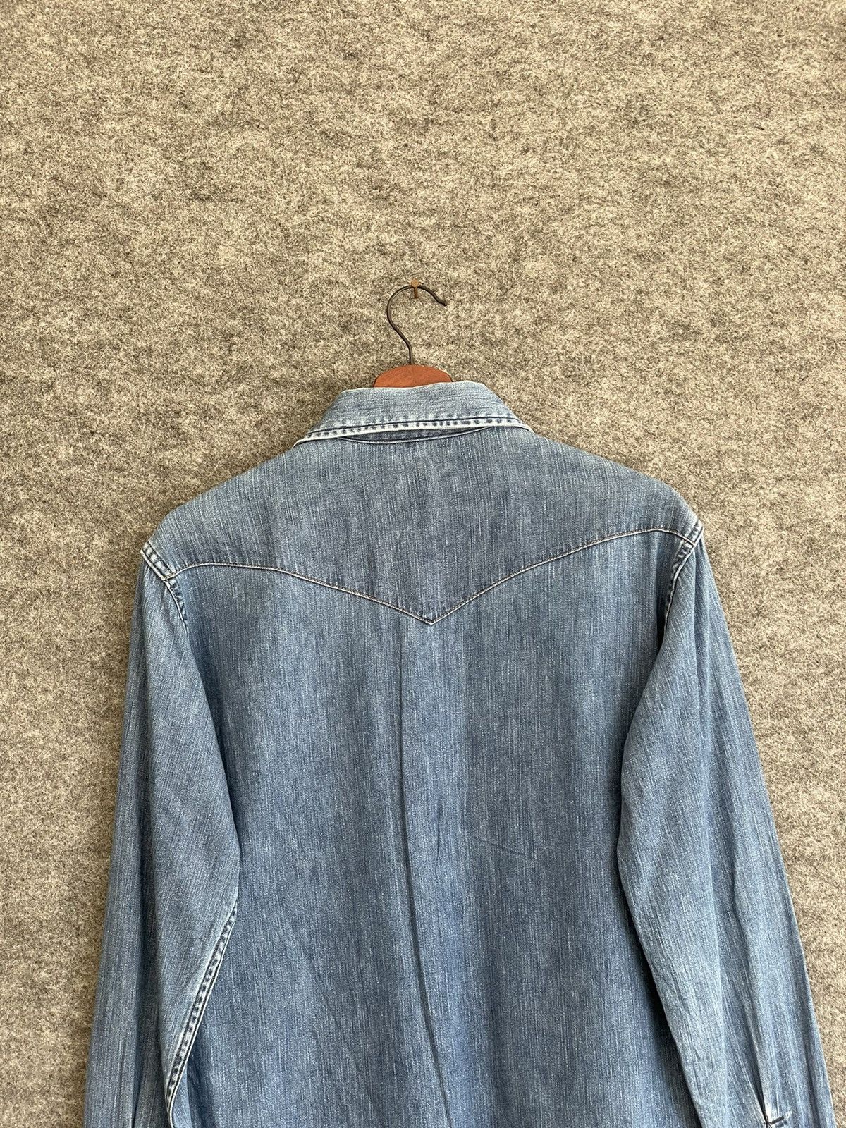 Blue Blue Japan VINTAGE BLUE BLUE JAPAN SCOVILL BUTTON WESTERN SHIRT Size US M / EU 48-50 / 2 - 4 Thumbnail
