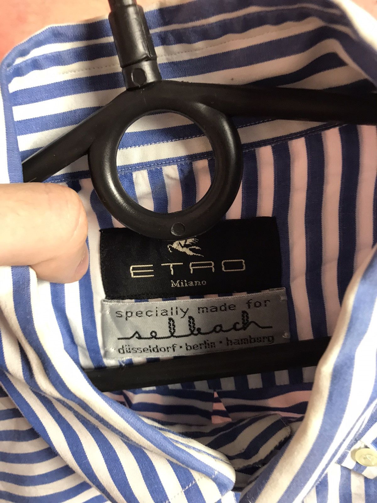 Etro × Vintage Vintage Etro luxury streetwear shirt Size US XL / EU 56 / 4 - 3 Thumbnail