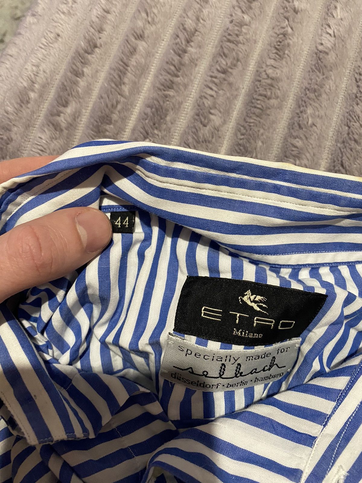 Etro × Vintage Vintage Etro luxury streetwear shirt Size US XL / EU 56 / 4 - 6 Thumbnail