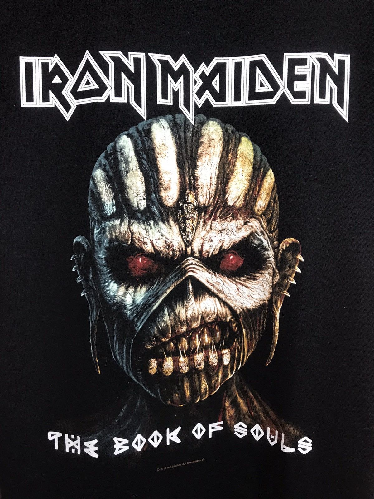 Band Tees × Iron Maiden × Vintage Vintage Iron Maiden band rock tee Size US XL / EU 56 / 4 - 3 Thumbnail