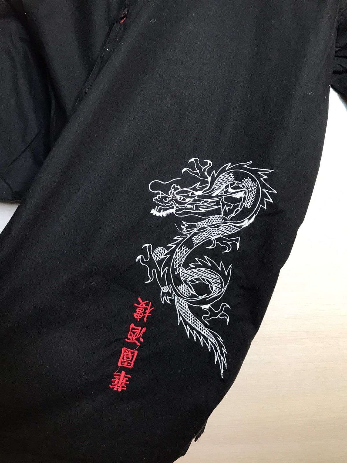 Vintage Vintage Crazy Dragon logo shirt Size US XL / EU 56 / 4 - 5 Thumbnail