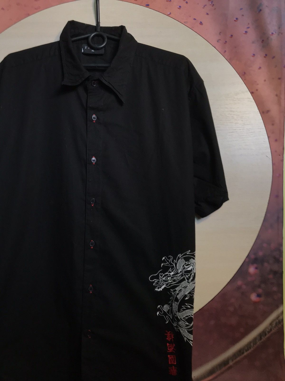 Vintage Vintage Crazy Dragon logo shirt Size US XL / EU 56 / 4 - 1 Thumbnail