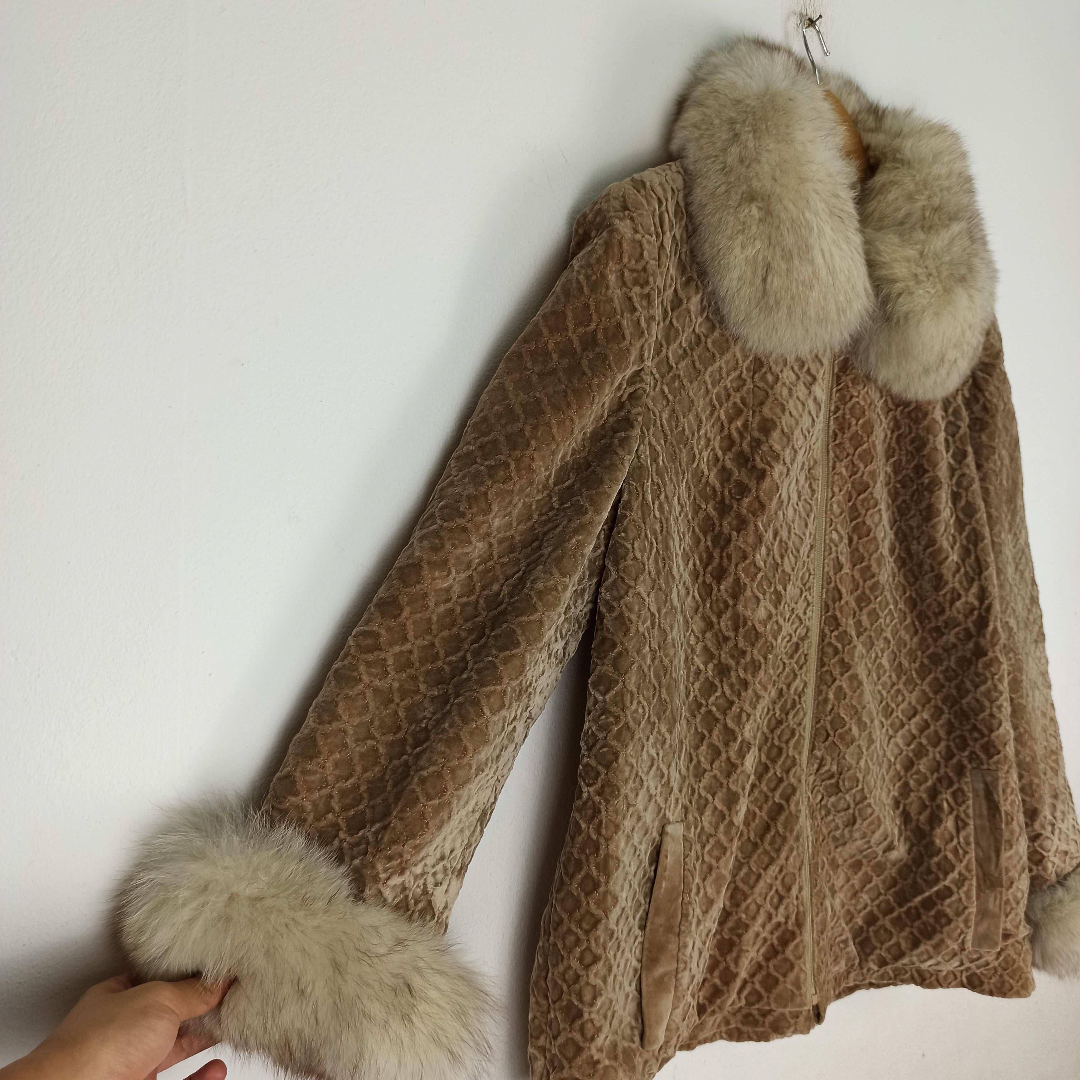 Vintage WALTER BOLLAG OF SWITZERLAND MINK FUR ZIP RIRI Size US L / EU 52-54 / 3 - 4 Thumbnail
