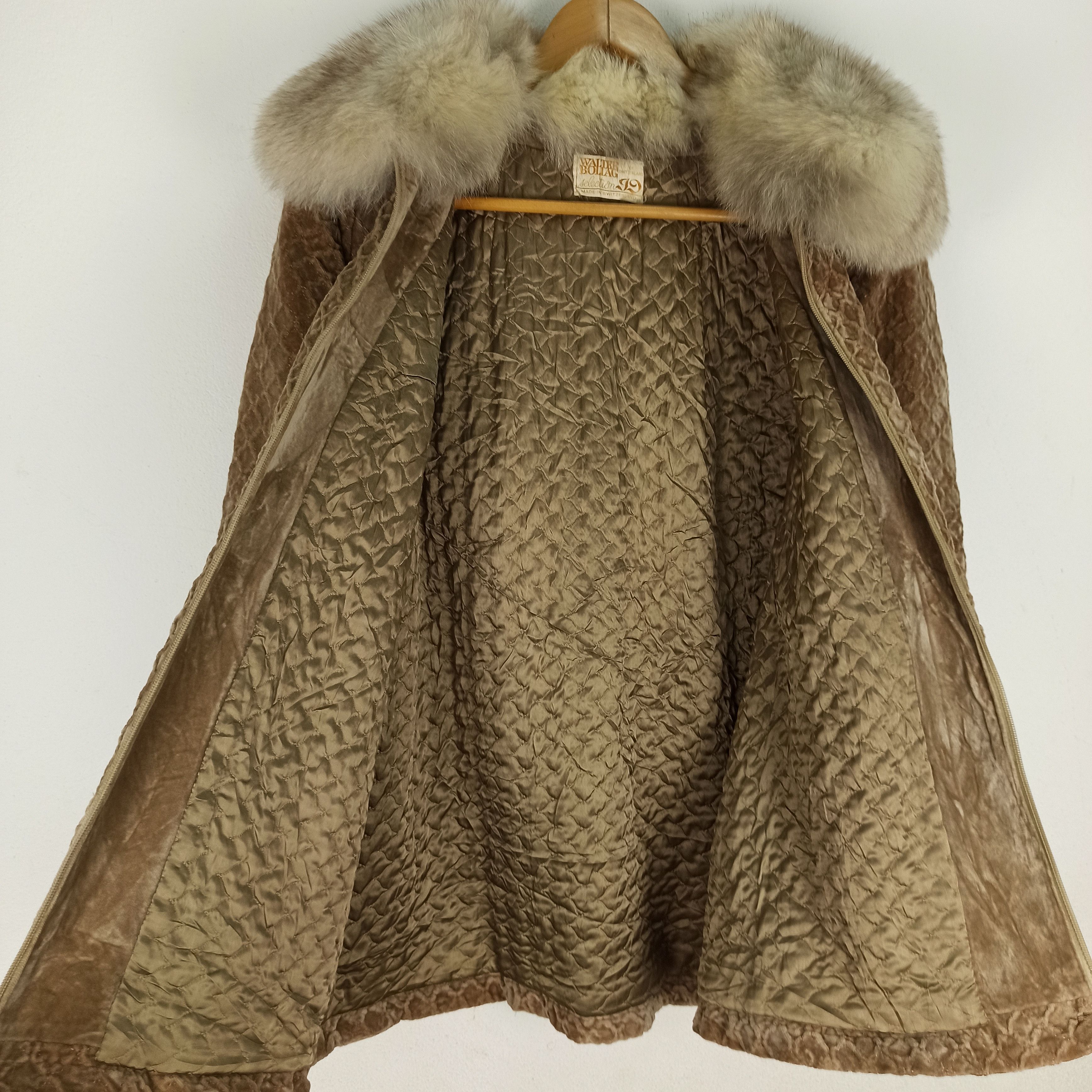 Vintage WALTER BOLLAG OF SWITZERLAND MINK FUR ZIP RIRI Size US L / EU 52-54 / 3 - 7 Thumbnail