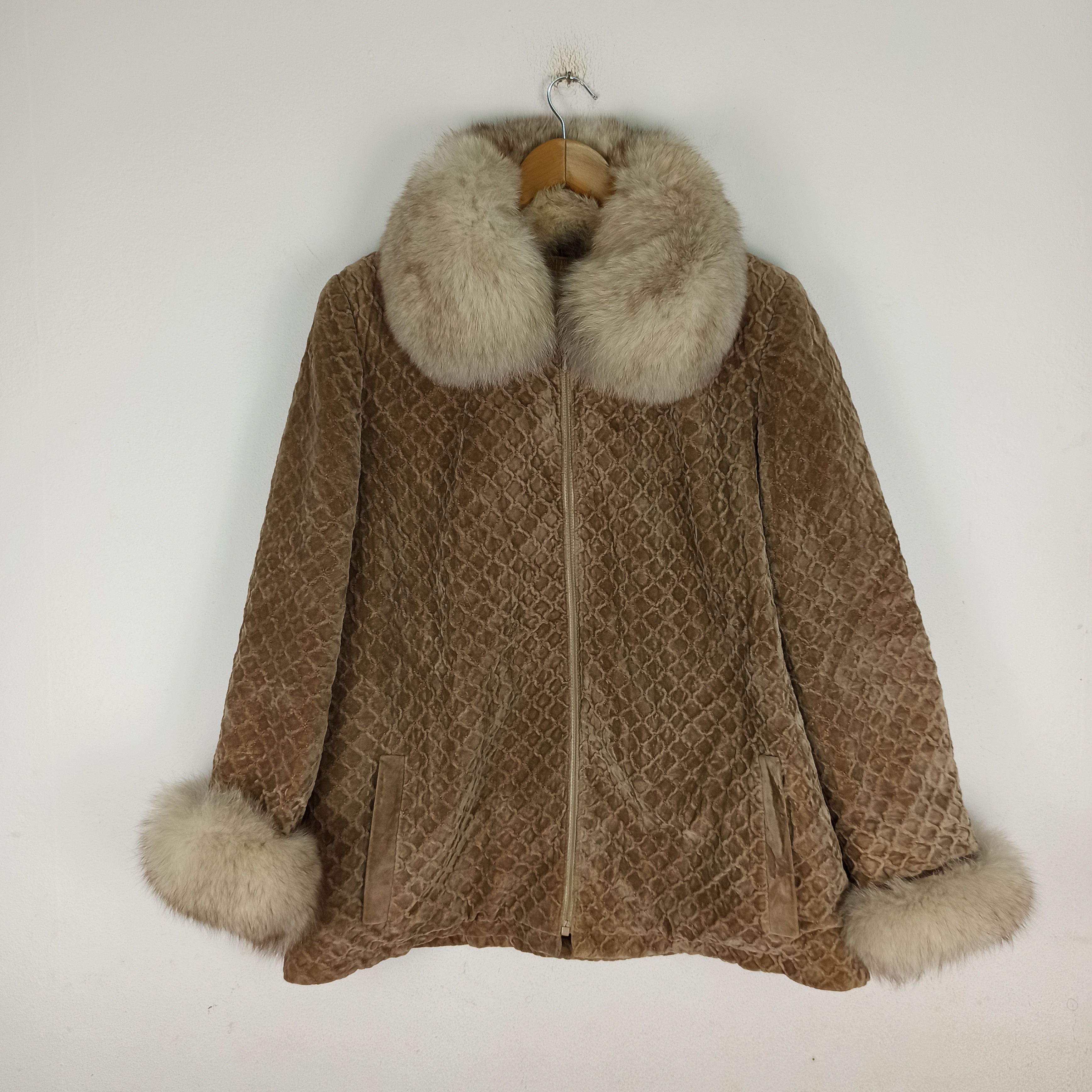Vintage WALTER BOLLAG OF SWITZERLAND MINK FUR ZIP RIRI Size US L / EU 52-54 / 3 - 1 Thumbnail