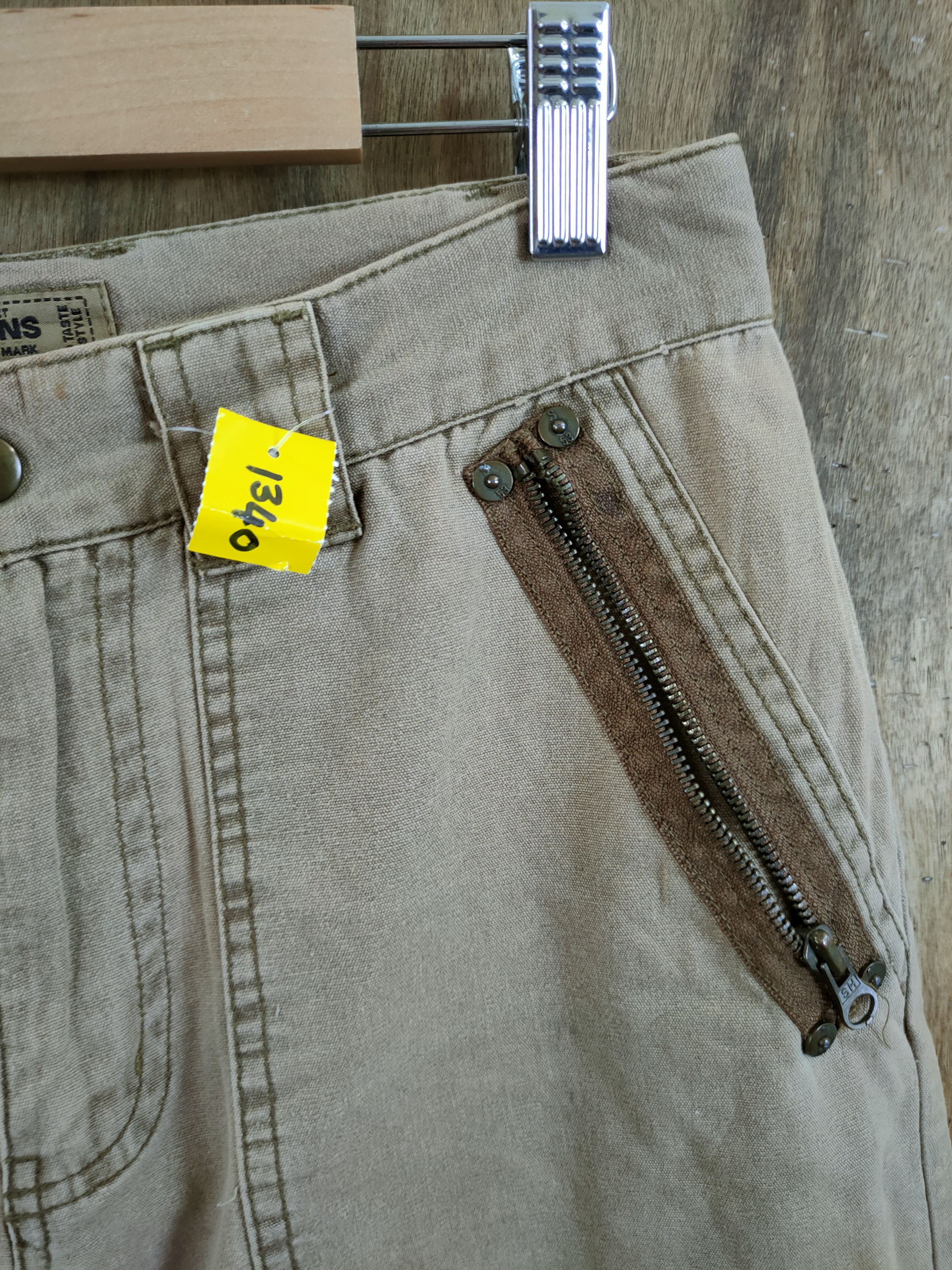 Japanese Brand DLL Shane Jeans multipocket zipper japan cargo pants #1340 Size US 28 / EU 44 - 5 Thumbnail
