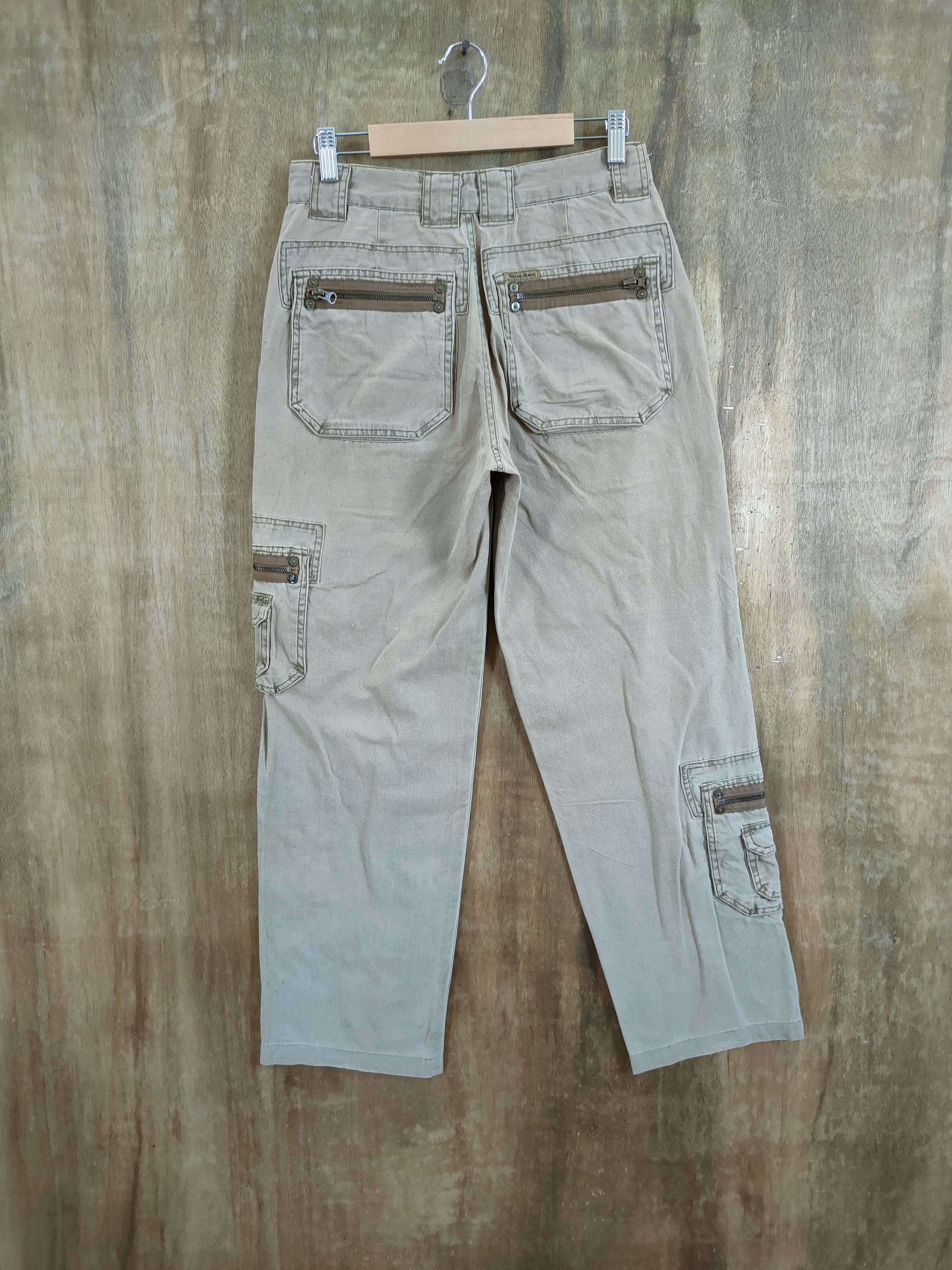 Japanese Brand DLL Shane Jeans multipocket zipper japan cargo pants #1340 Size US 28 / EU 44 - 6 Thumbnail
