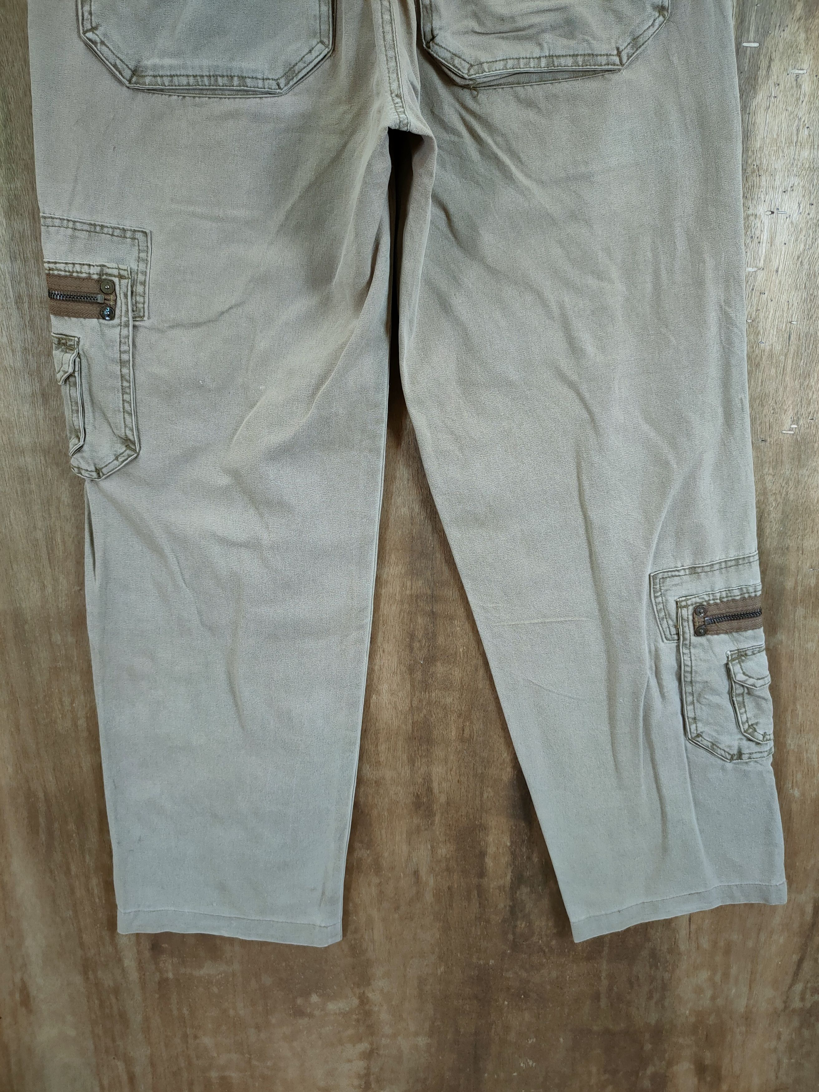 Japanese Brand DLL Shane Jeans multipocket zipper japan cargo pants #1340 Size US 28 / EU 44 - 7 Thumbnail