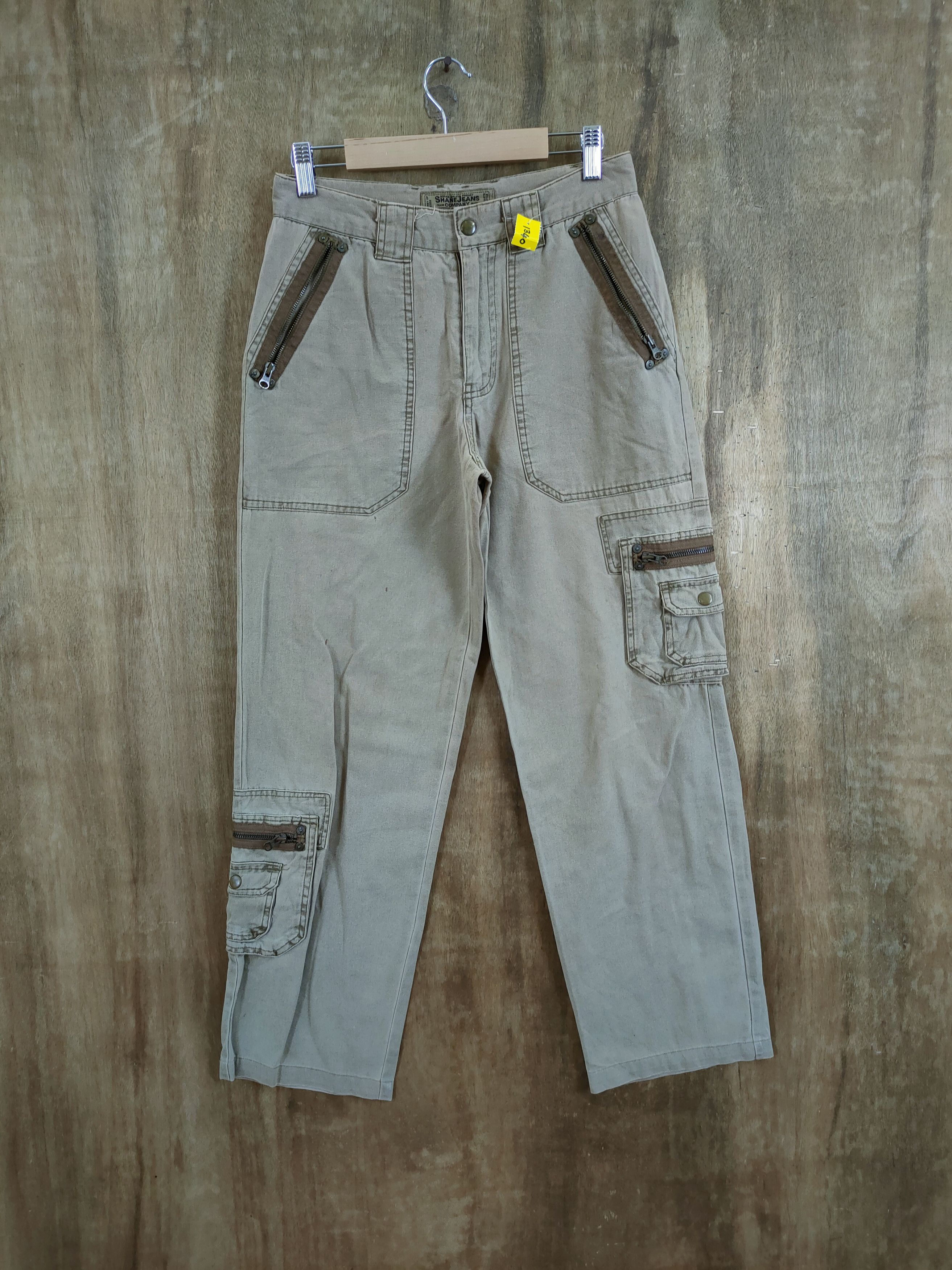Japanese Brand DLL Shane Jeans multipocket zipper japan cargo pants #1340 Size US 28 / EU 44 - 1 Thumbnail