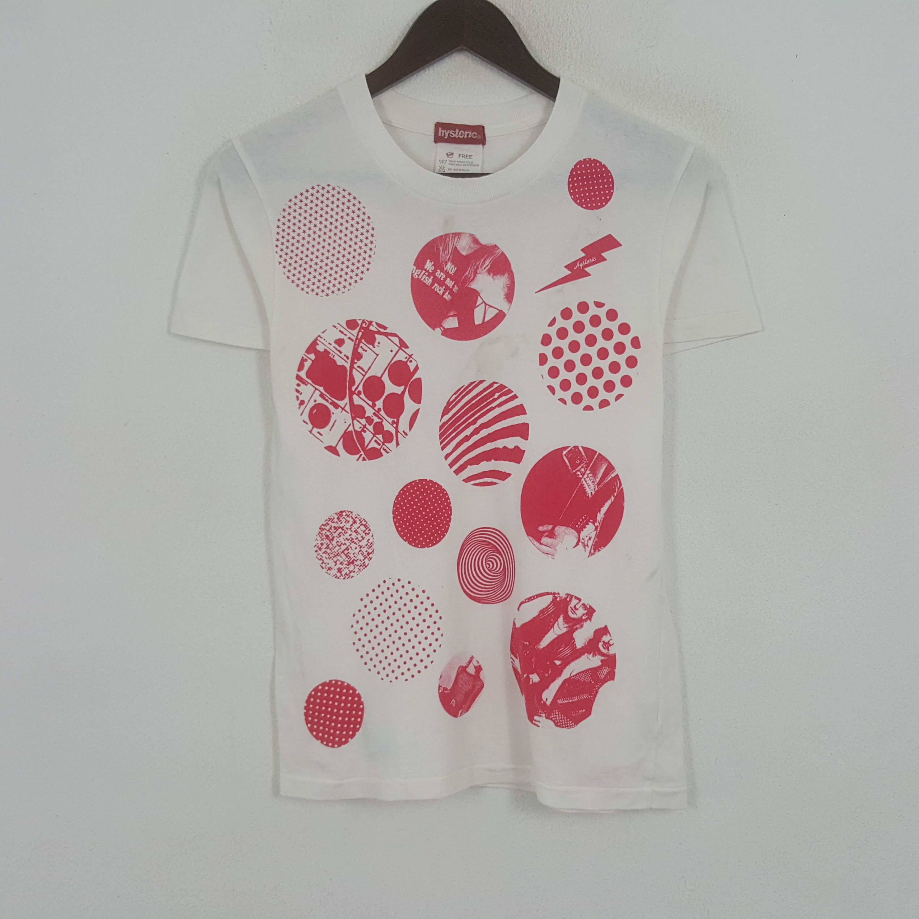 Vintage Hysteric Glamour Japan Polka Dot Tshirt