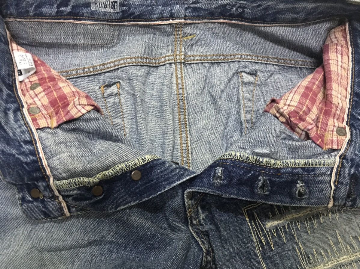 Edwin Vintage Edwin 505 patchwork half selvedge denim Size US 32 / EU 48 - 13 Thumbnail