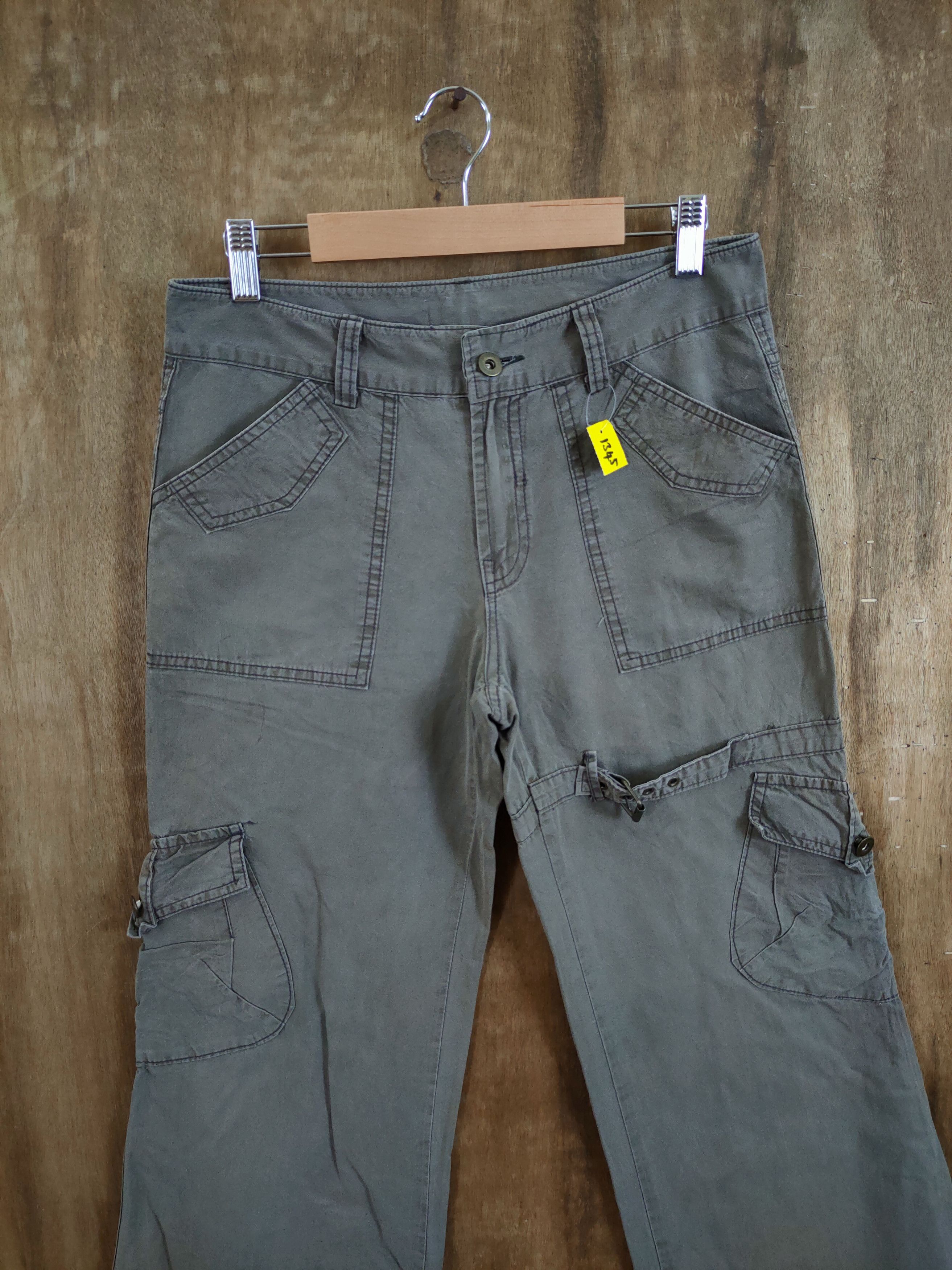 Japanese Brand DLL Valley Japan multipocket tactical cargo pants #1345 Size US 30 / EU 46 - 4 Thumbnail