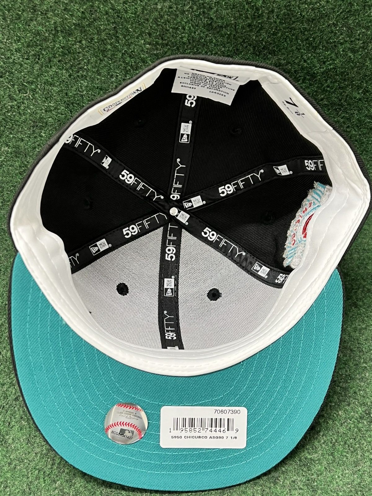 New Era Chicago Cubs 1990 All Star Game Patch Fitted Hat Size ONE SIZE - 5 Thumbnail