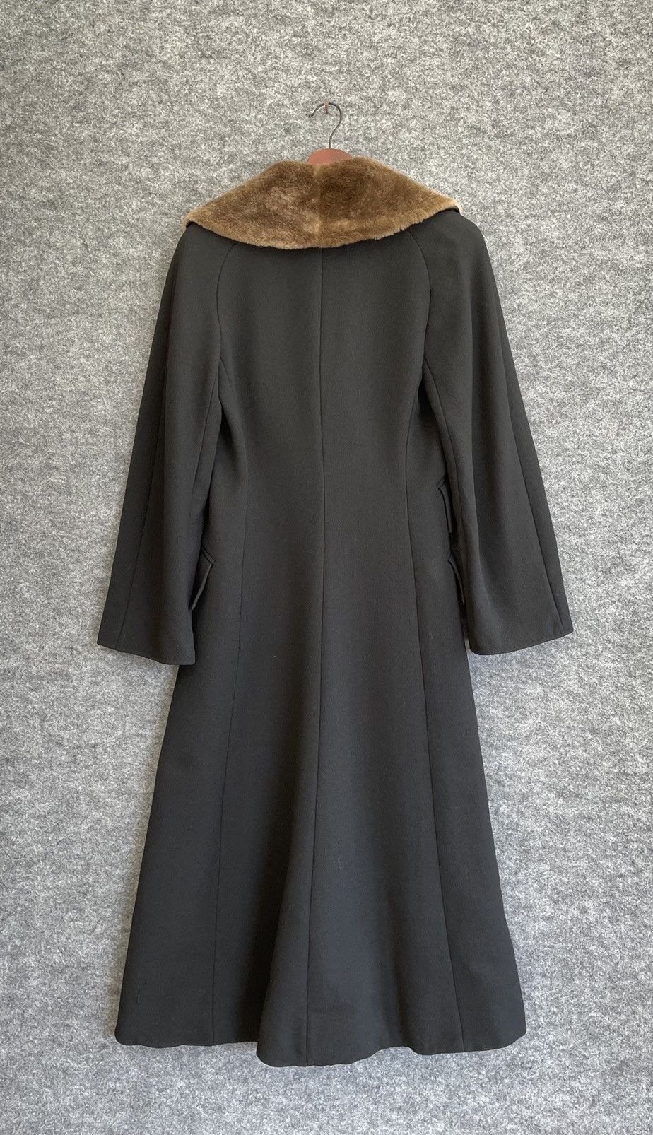 Max Mara MAX MARA BLACK LONG JACKET Size S / US 4 / IT 40 - 3 Thumbnail